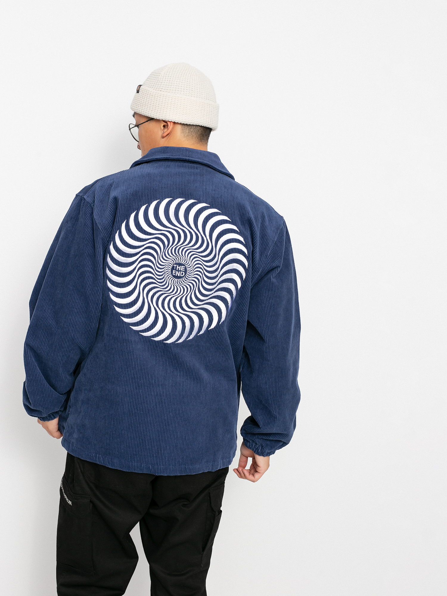 Kurtka Spitfire Custom Button Classic Swirl (deep blue)