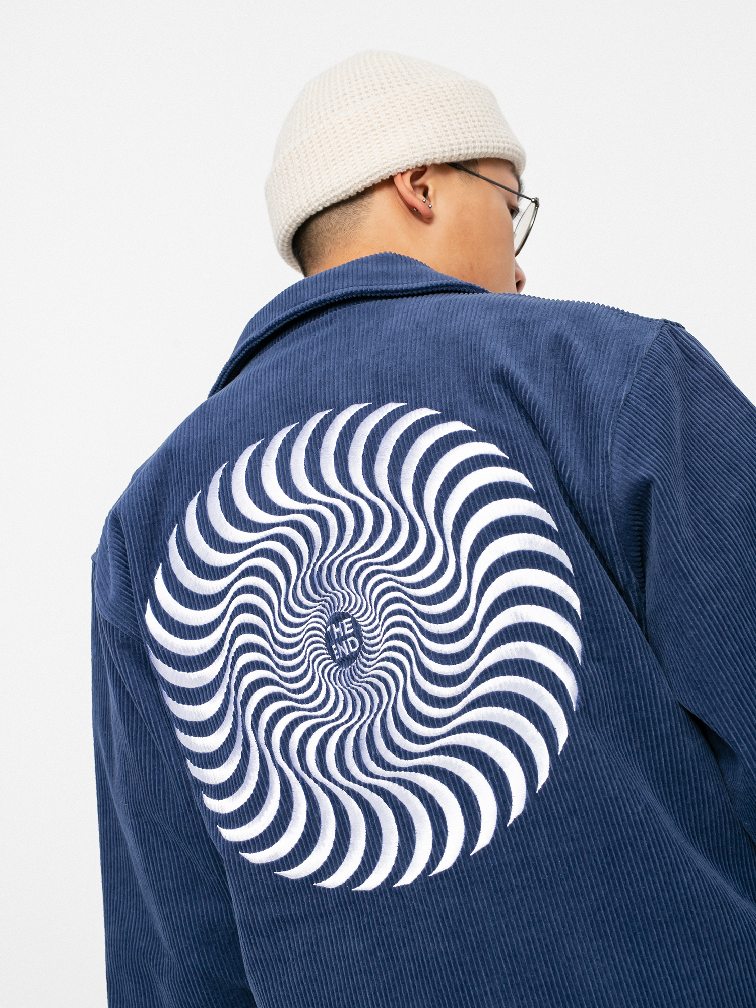 Kurtka Spitfire Custom Button Classic Swirl (deep blue)