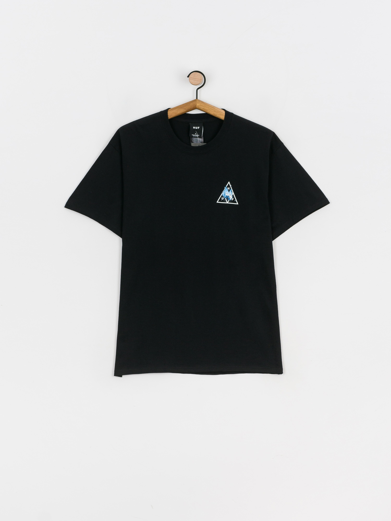 T-shirt HUF Hot Dice Triple Triangle (black)