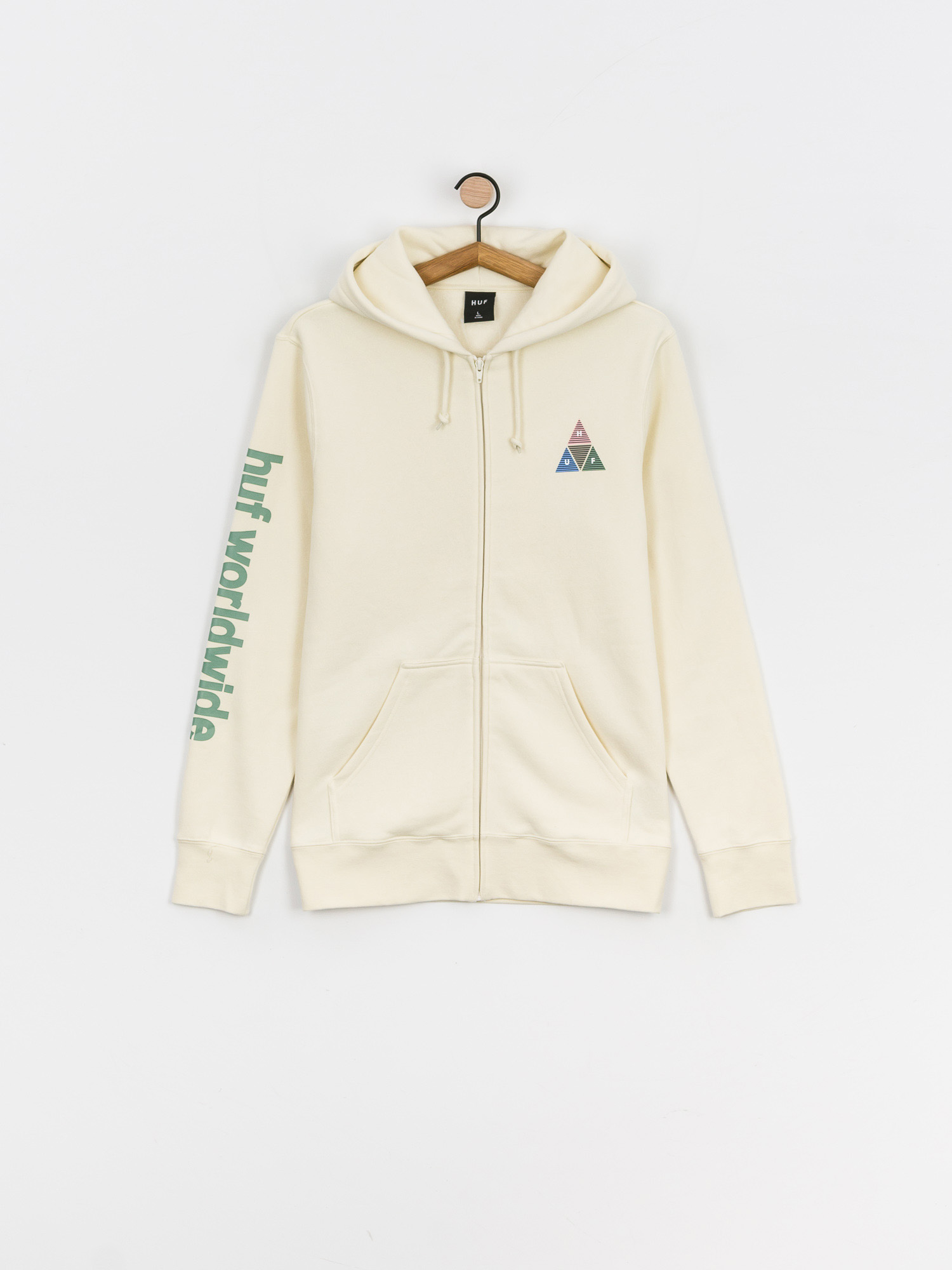 Bluza z kapturem HUF Prism Triple Triangle ZHD (natural)