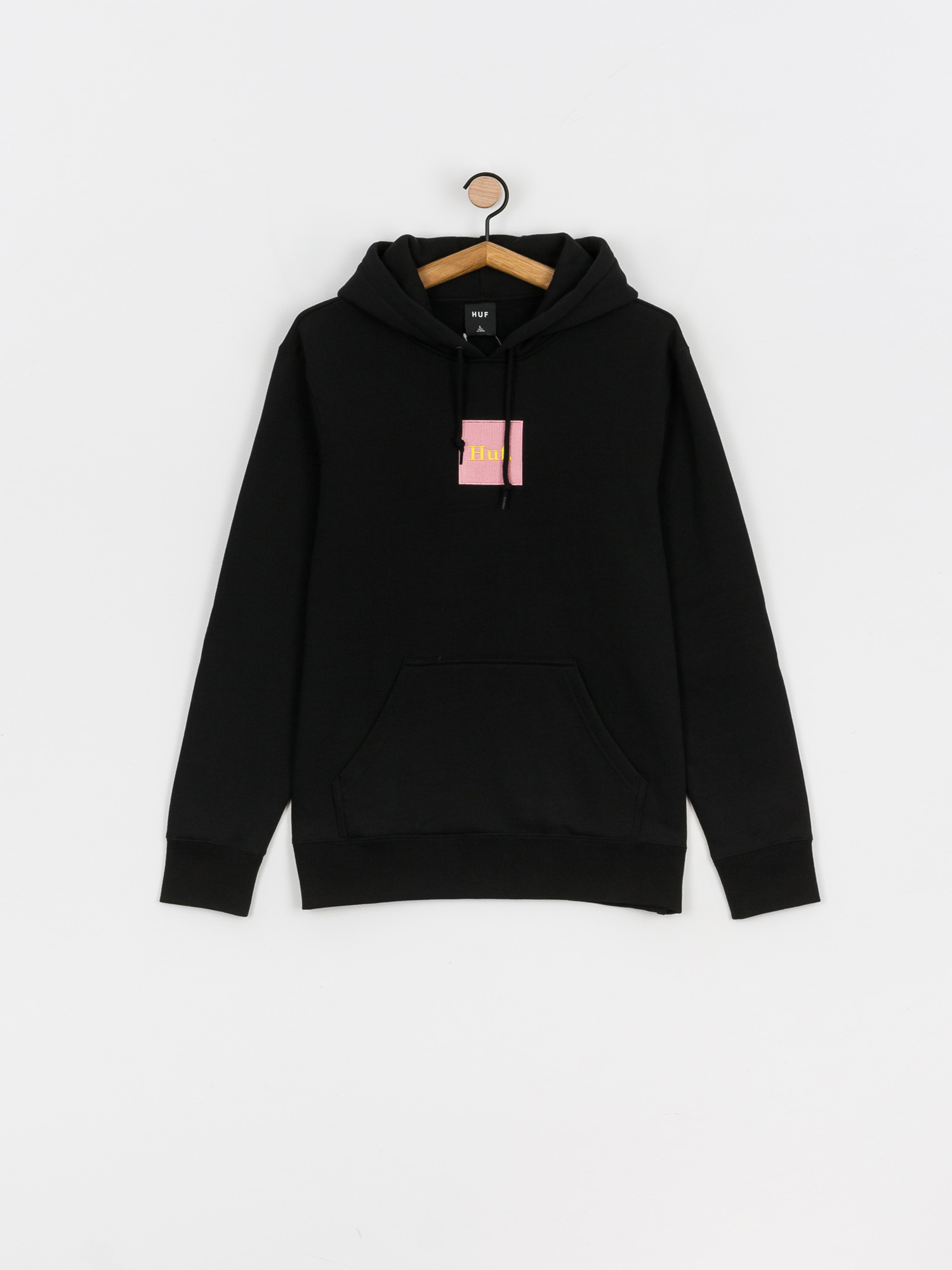 Bluza z kapturem HUF Domestic Box Emb HD (black)
