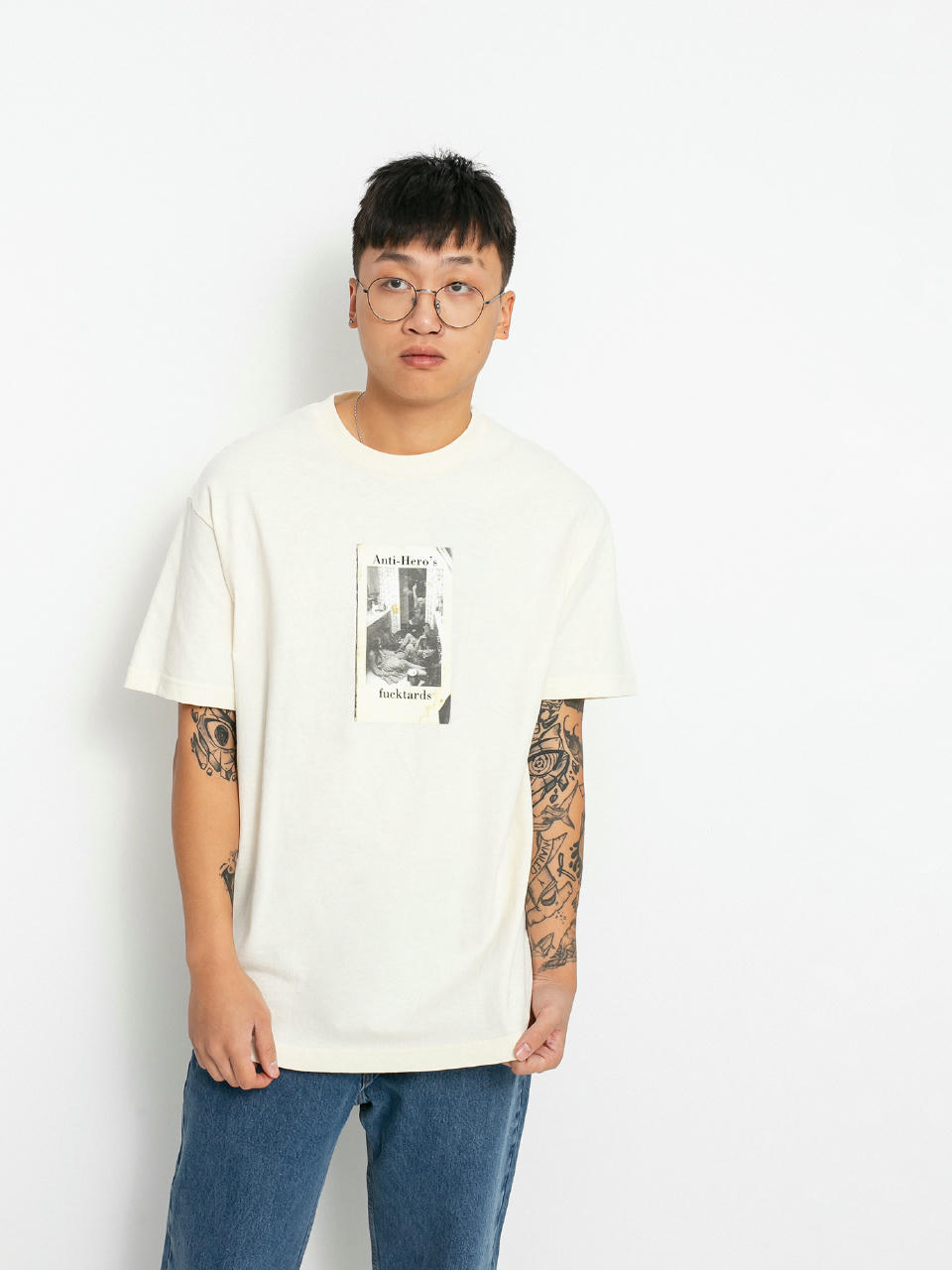 T-shirt Antihero FTs (cream)