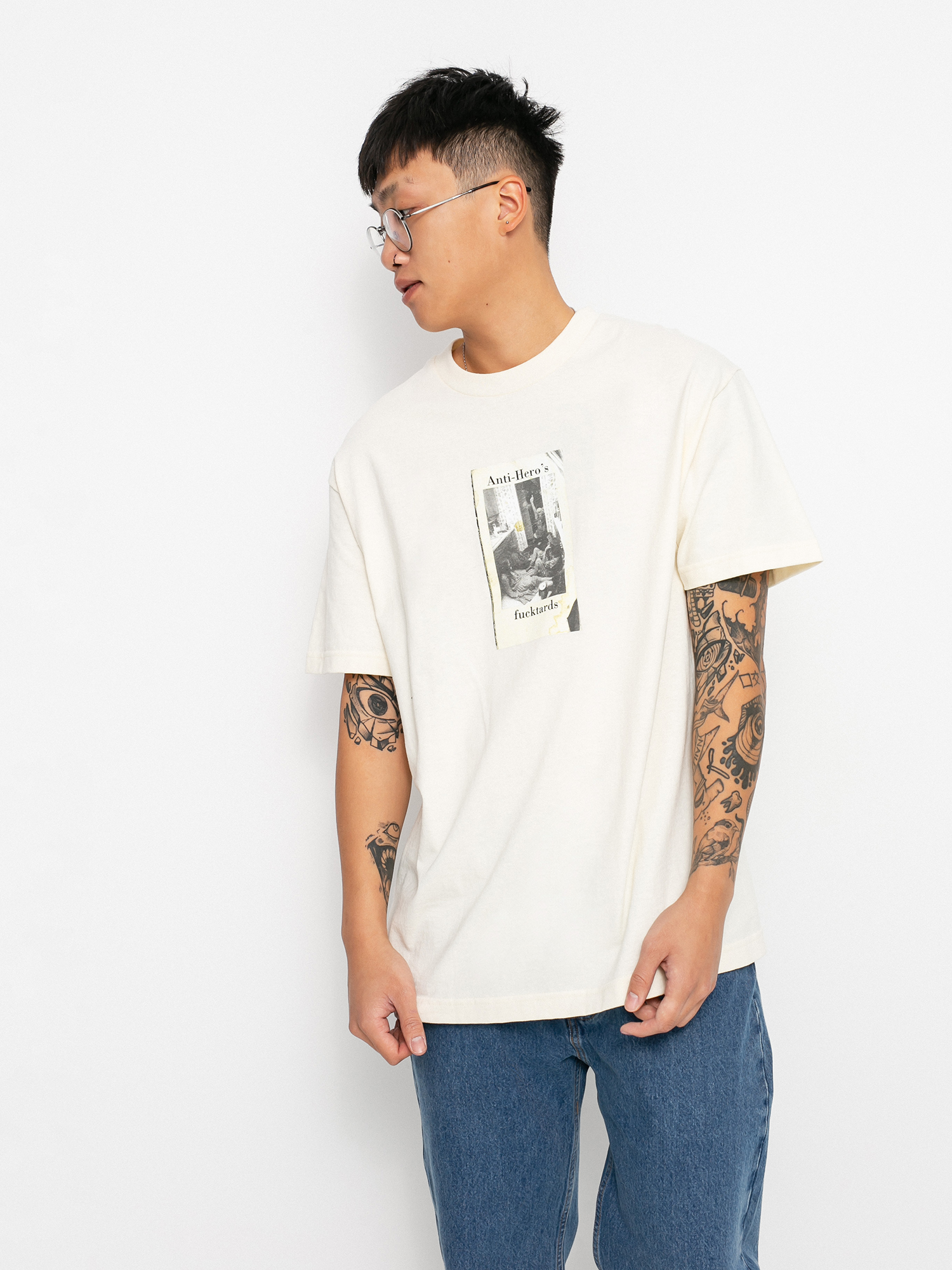 T-shirt Antihero FTs (cream)