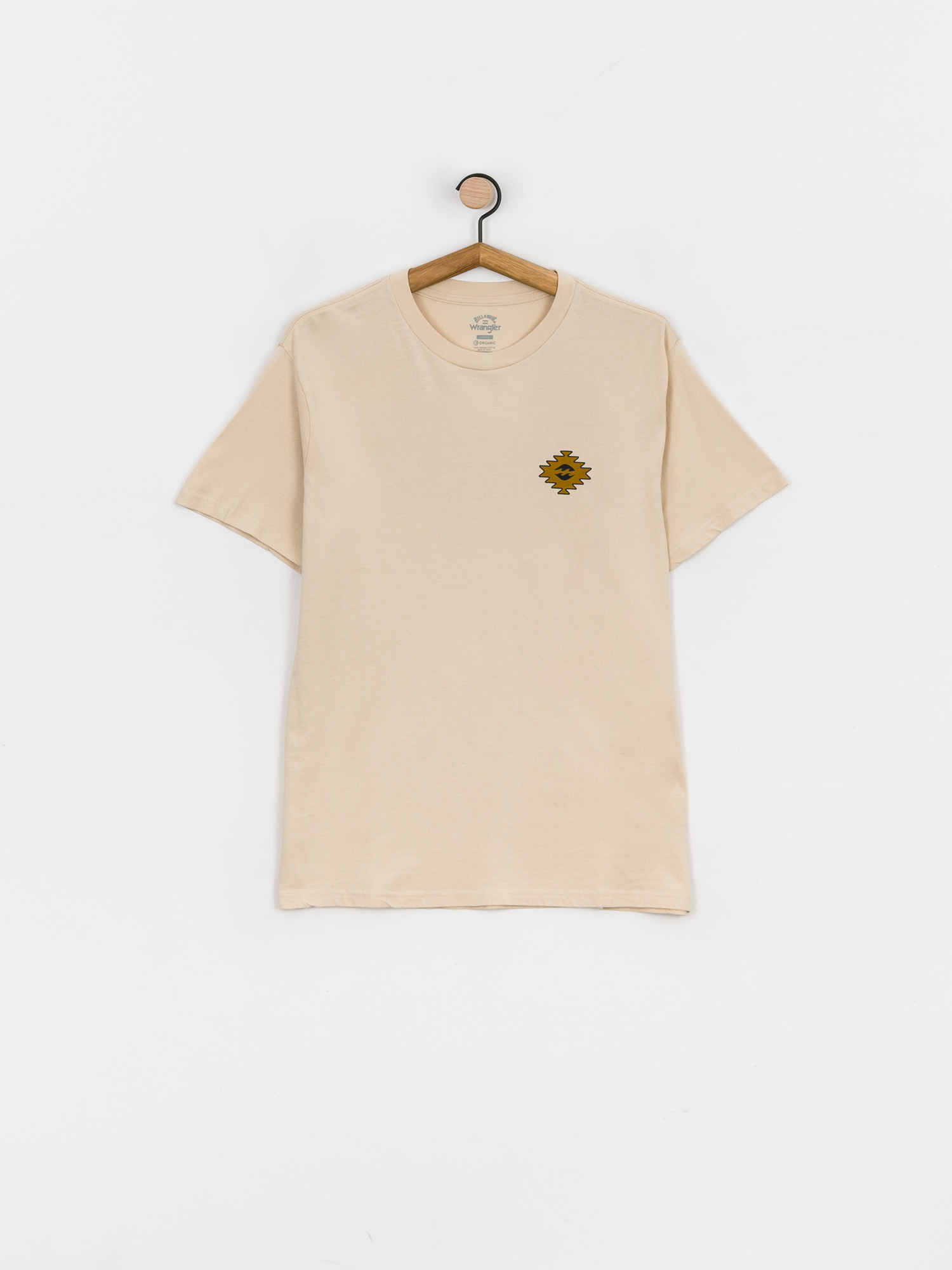 T-shirt Billabong X Wrangler Sandwave (natural)