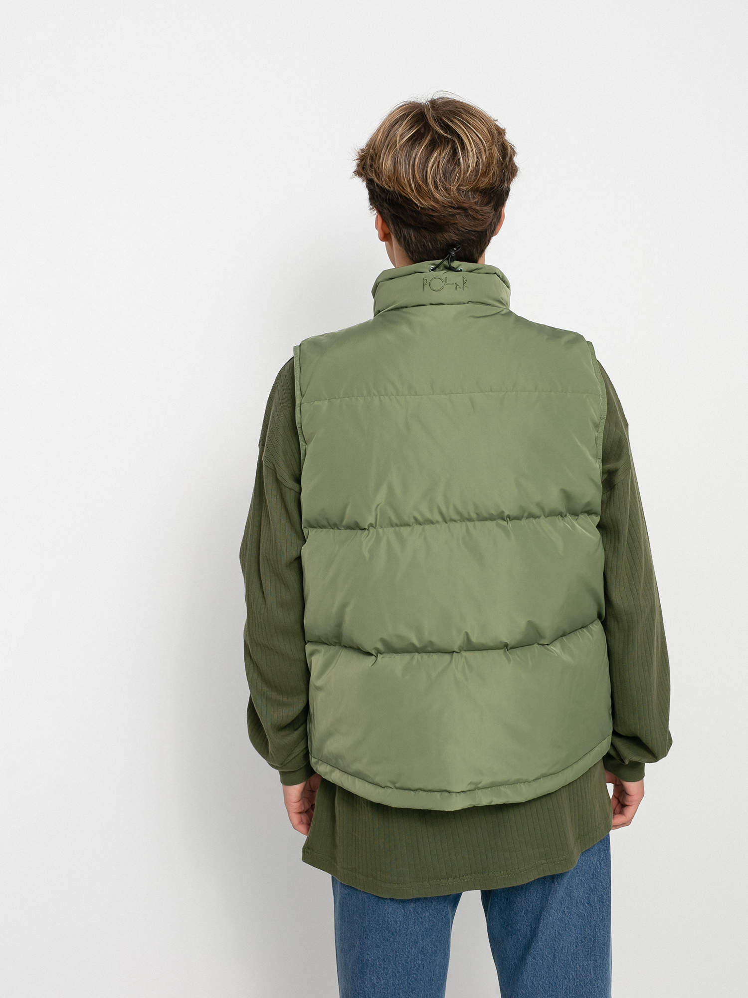 Kamizelka Polar Skate Puffer Vest (light olive)