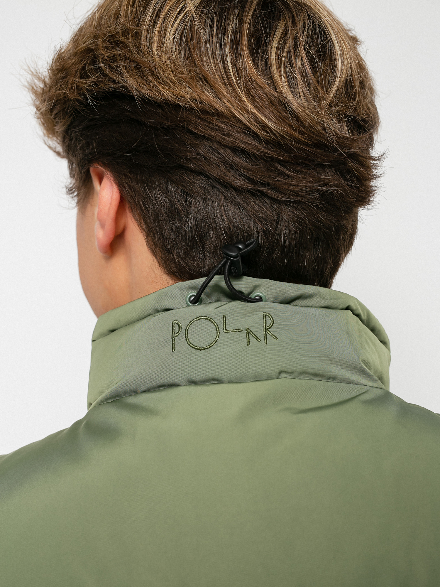Kamizelka Polar Skate Puffer Vest (light olive)