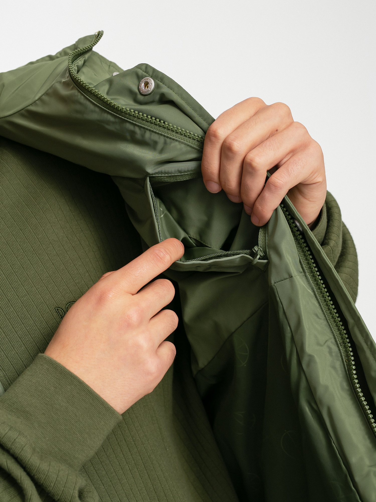 Kamizelka Polar Skate Puffer Vest (light olive)