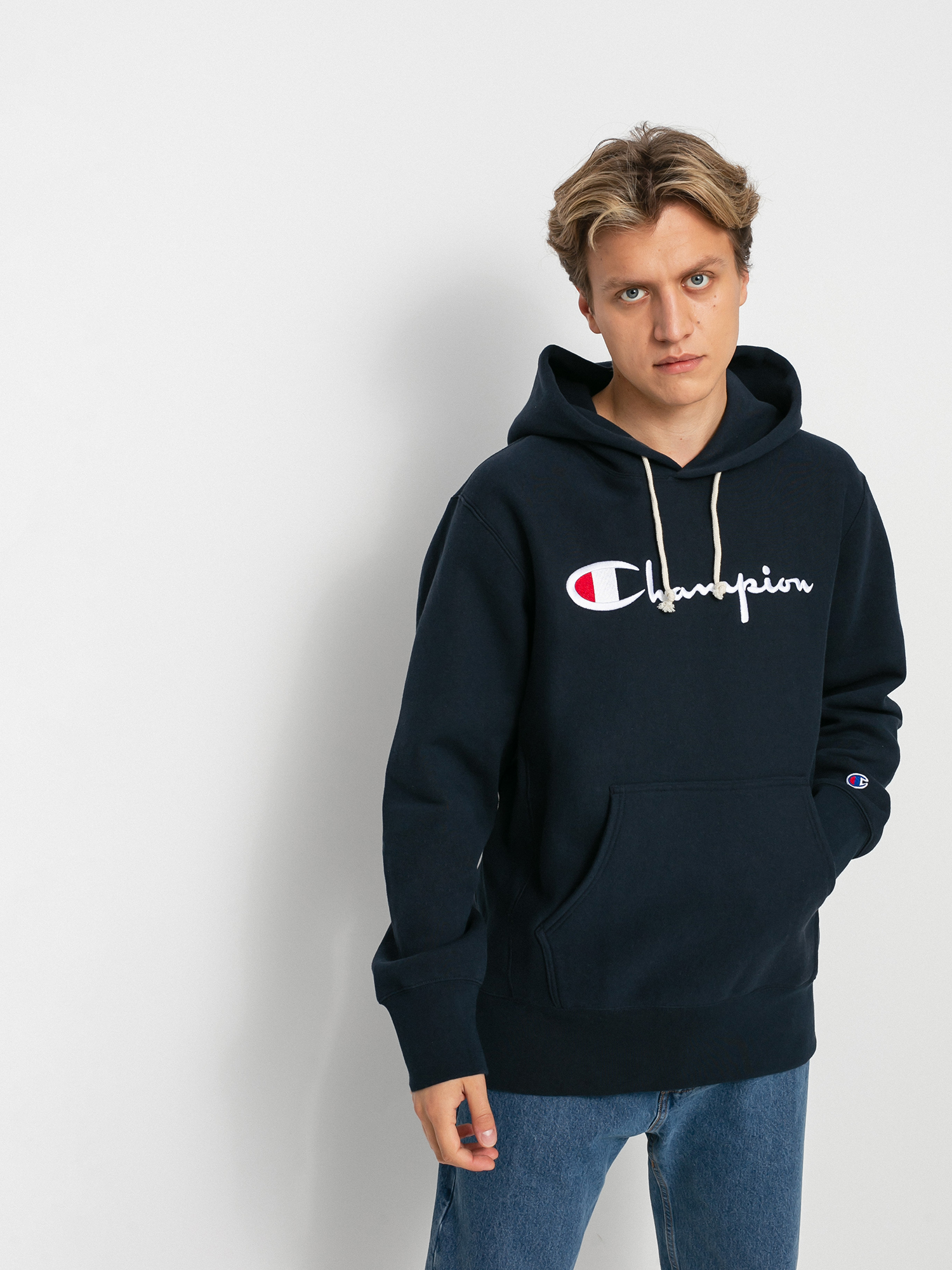 Bluza z kapturem Champion Sweatshirt HD 216499 (nny)