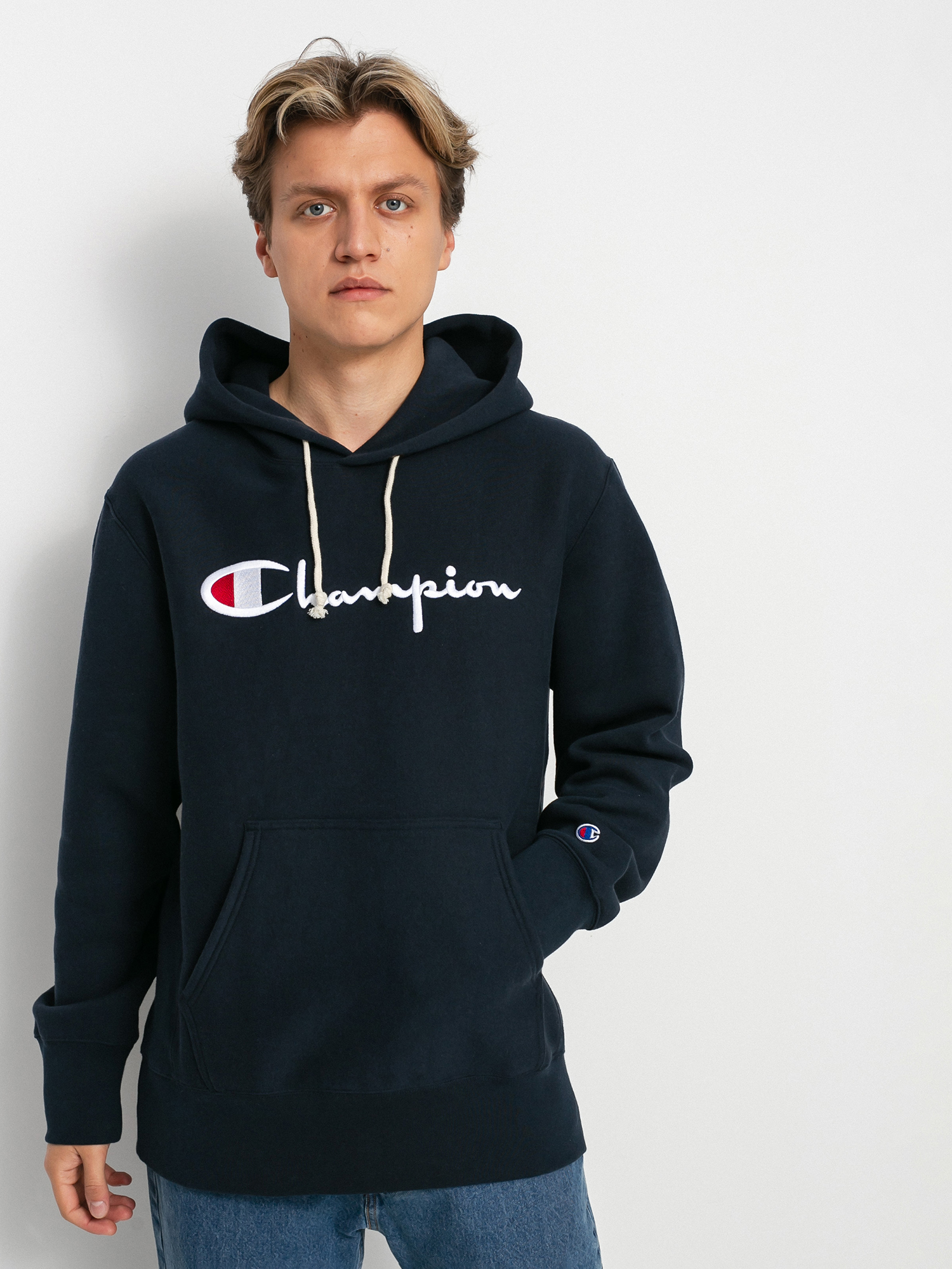 Bluza z kapturem Champion Sweatshirt HD 216499 (nny)