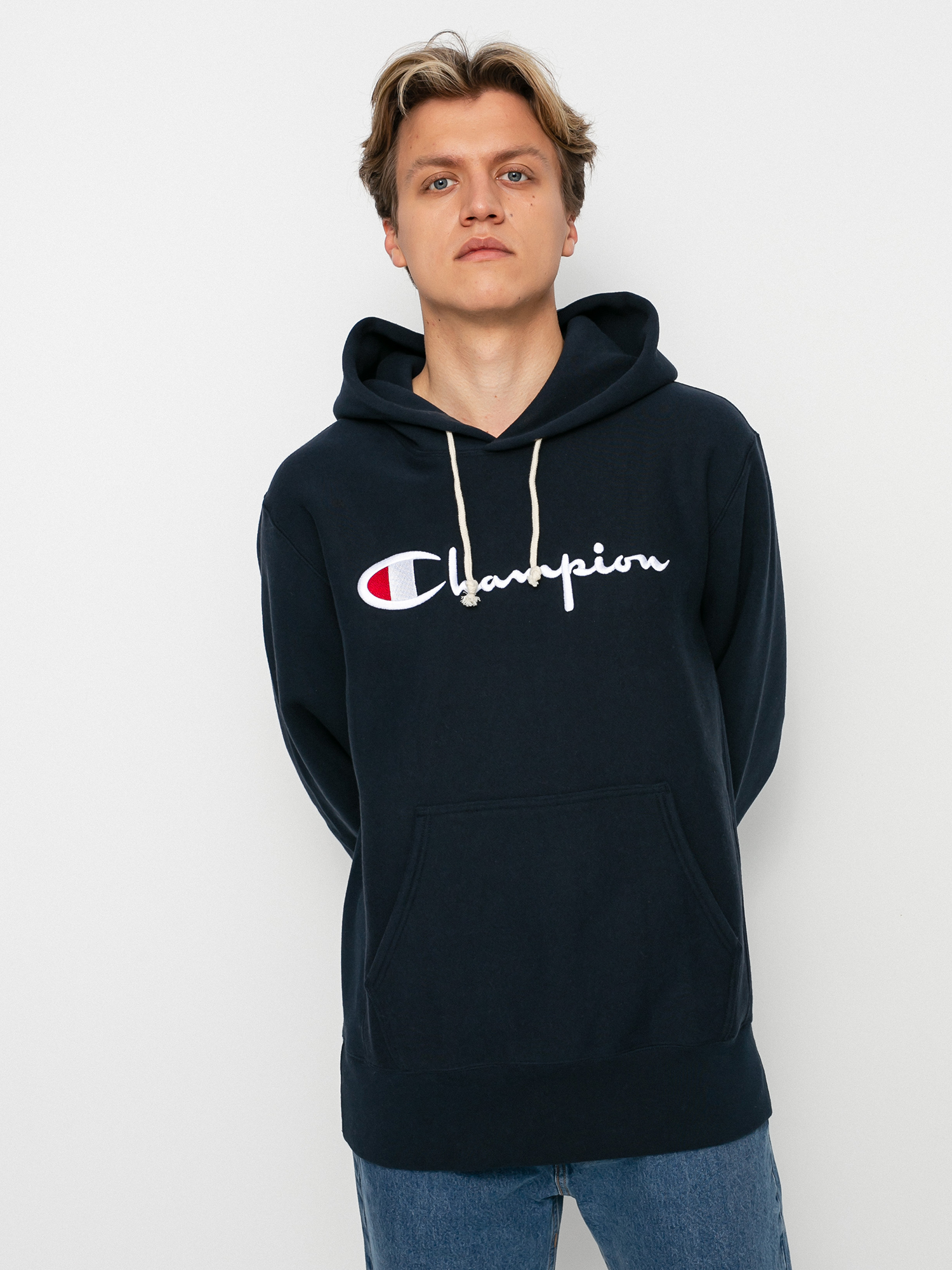 Bluza z kapturem Champion Sweatshirt HD 216499 (nny)