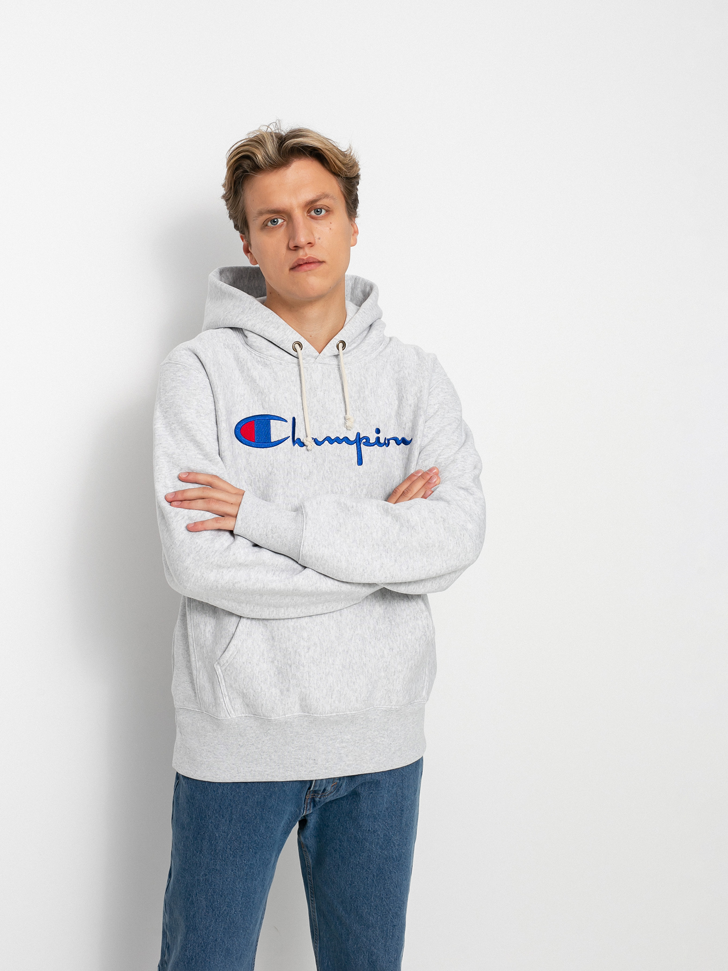 Bluza z kapturem Champion Sweatshirt HD 216499 (loxgm)