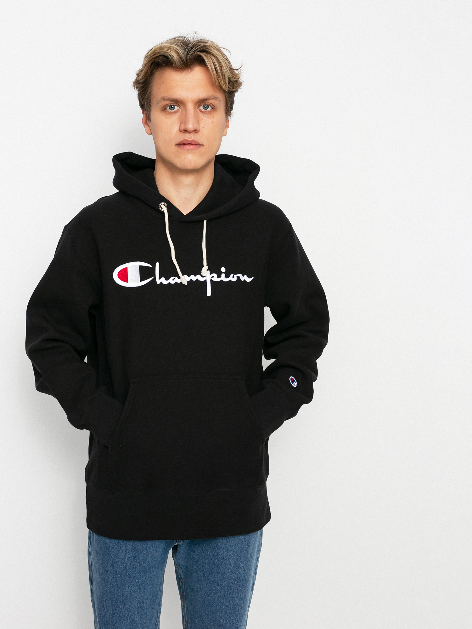 Bluza z kapturem Champion Sweatshirt HD 216499 (nbk)