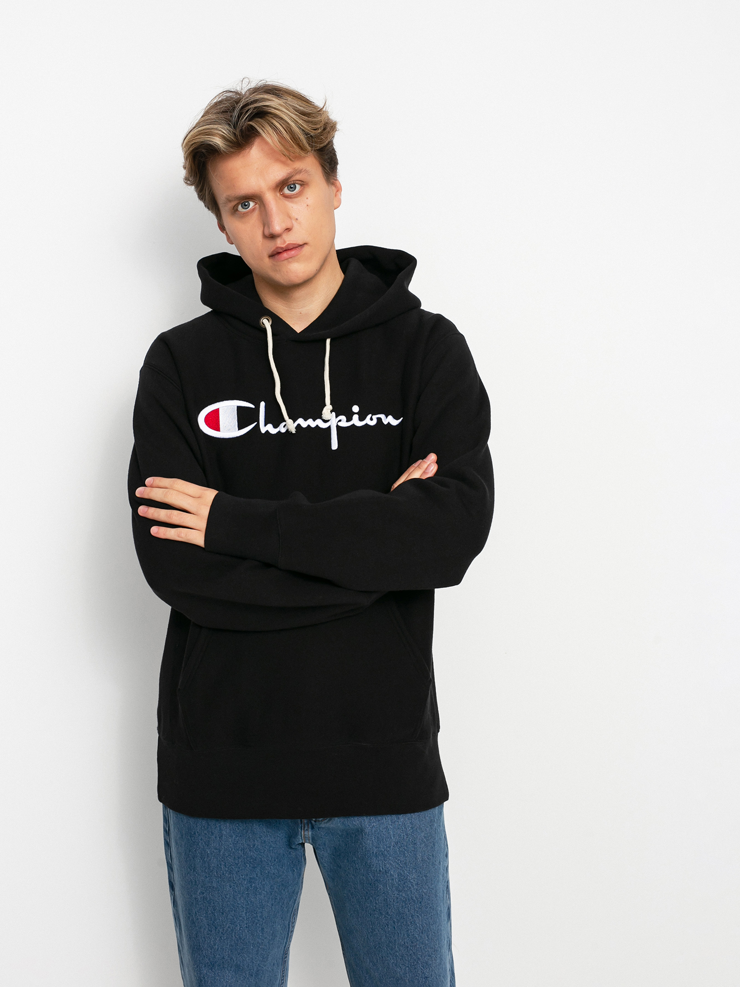 Bluza z kapturem Champion Sweatshirt HD 216499 (nbk)