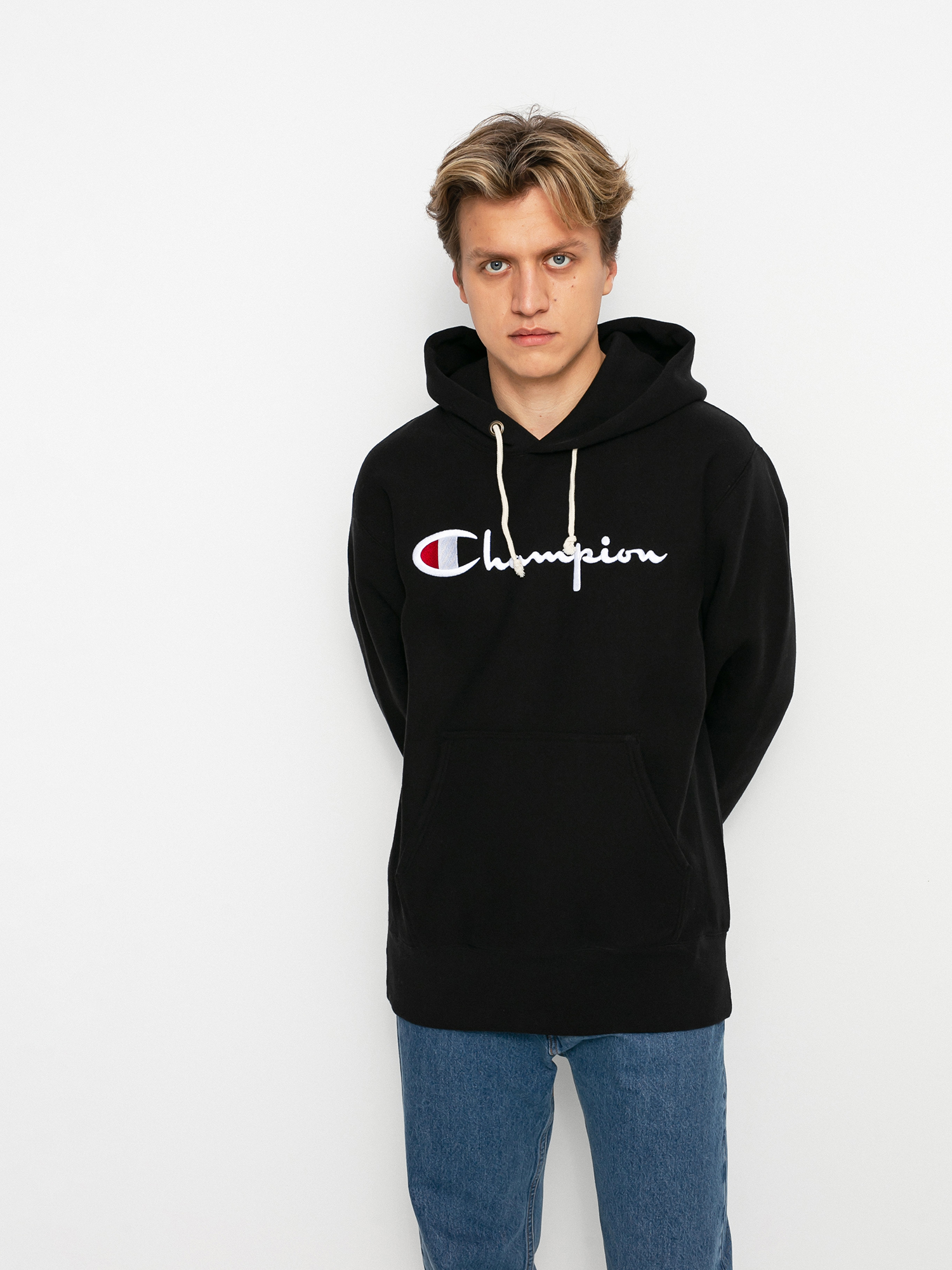 Bluza z kapturem Champion Sweatshirt HD 216499 (nbk)