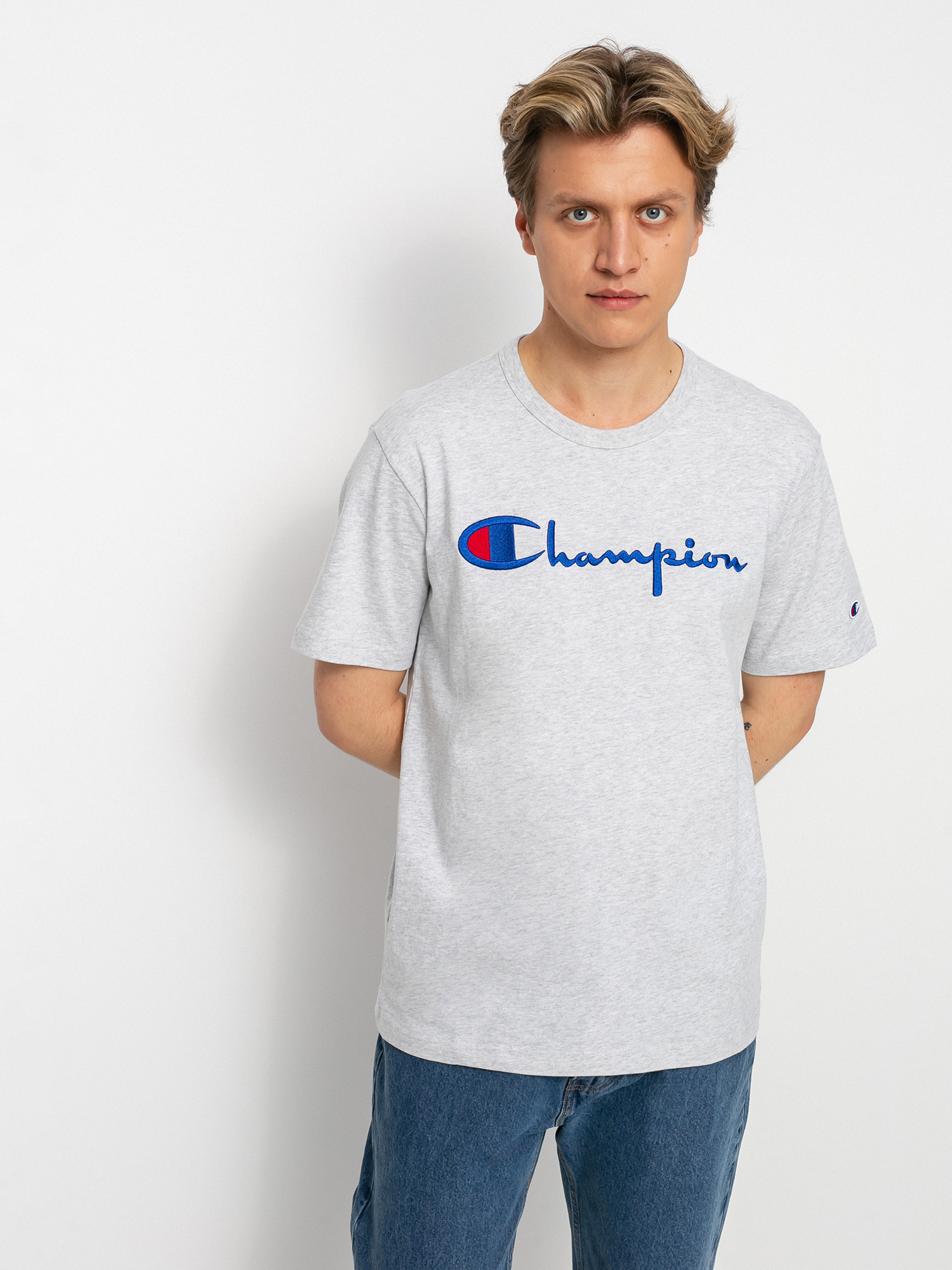 T-shirt Champion Crewneck 216547 (loxgm)