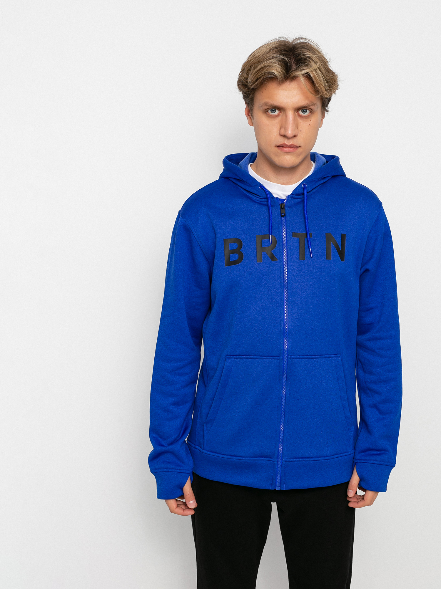 Bluza z kapturem Burton Oak Seasonal ZHD (cobalt blue heather)