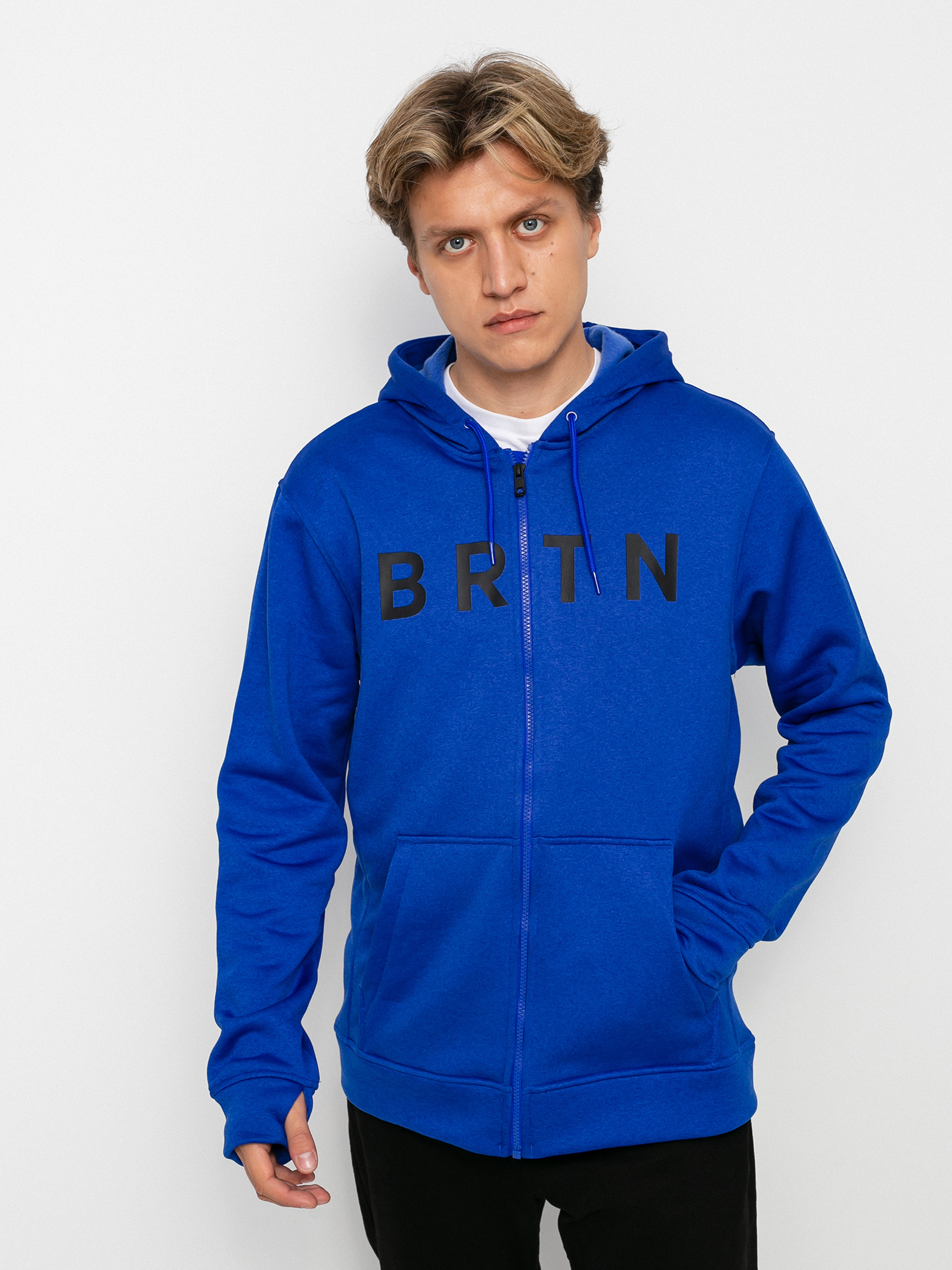 Bluza z kapturem Burton Oak Seasonal ZHD (cobalt blue heather)