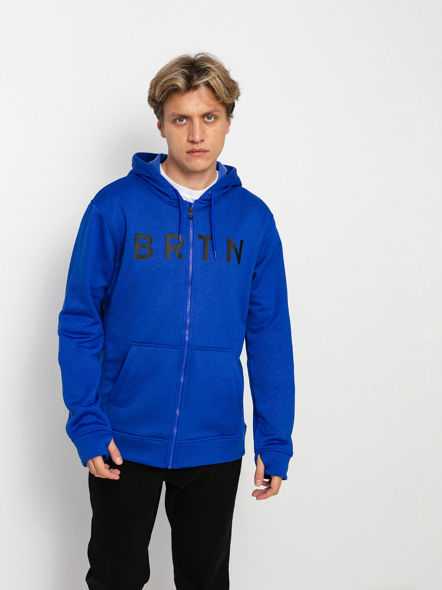 Bluza z kapturem Burton Oak Seasonal ZHD (cobalt blue heather)
