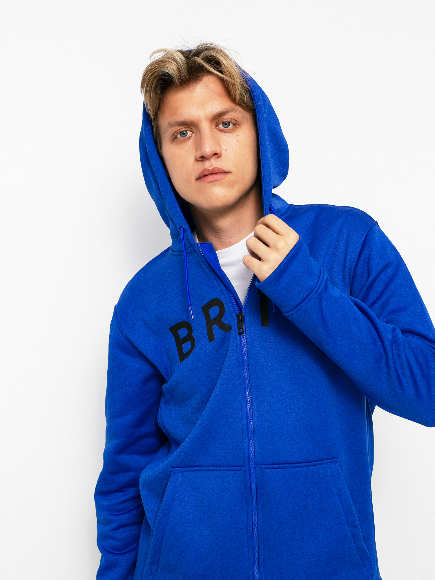 Bluza z kapturem Burton Oak Seasonal ZHD (cobalt blue heather)