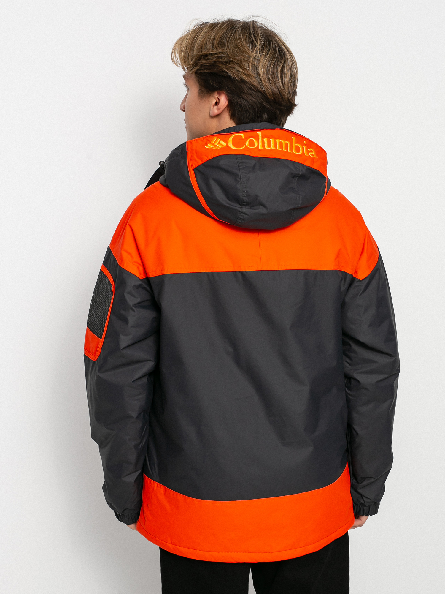 Kurtka Columbia Challenger Pullover (shark/red quartz)