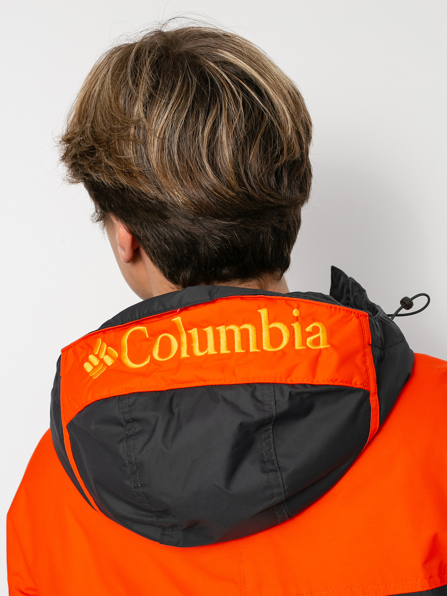 Kurtka Columbia Challenger Pullover (shark/red quartz)