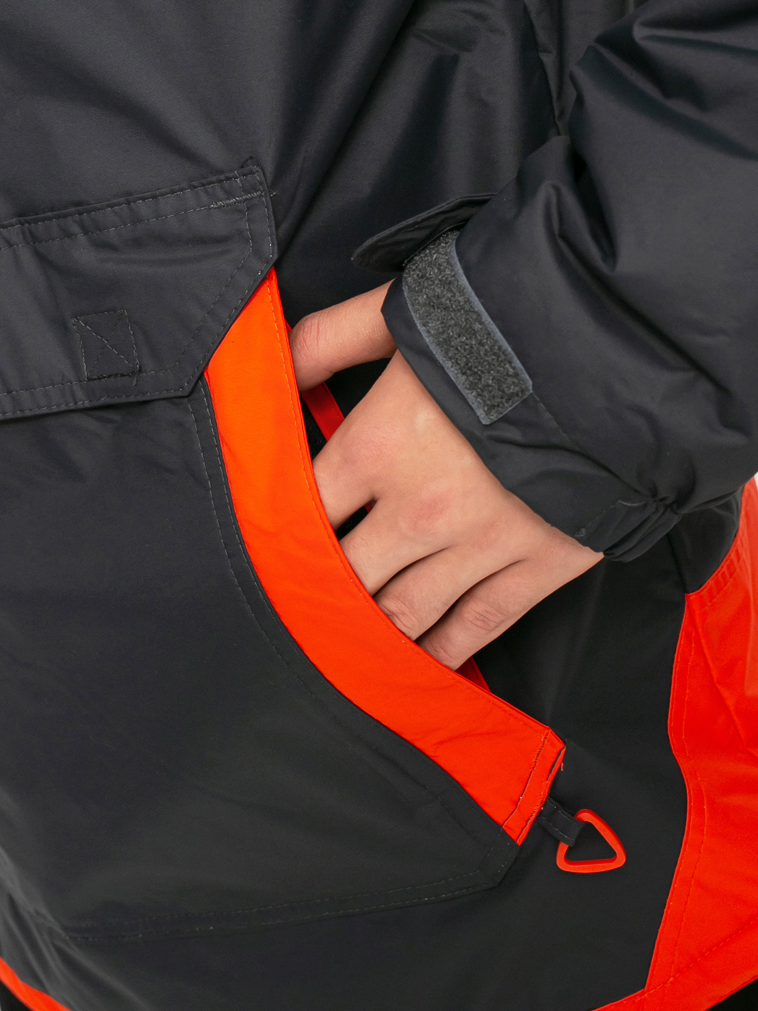 Kurtka Columbia Challenger Pullover (shark/red quartz)