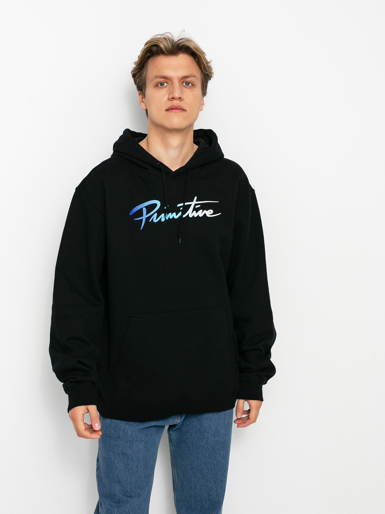 Bluza z kapturem Primitive Nuevo Trails HD (black)