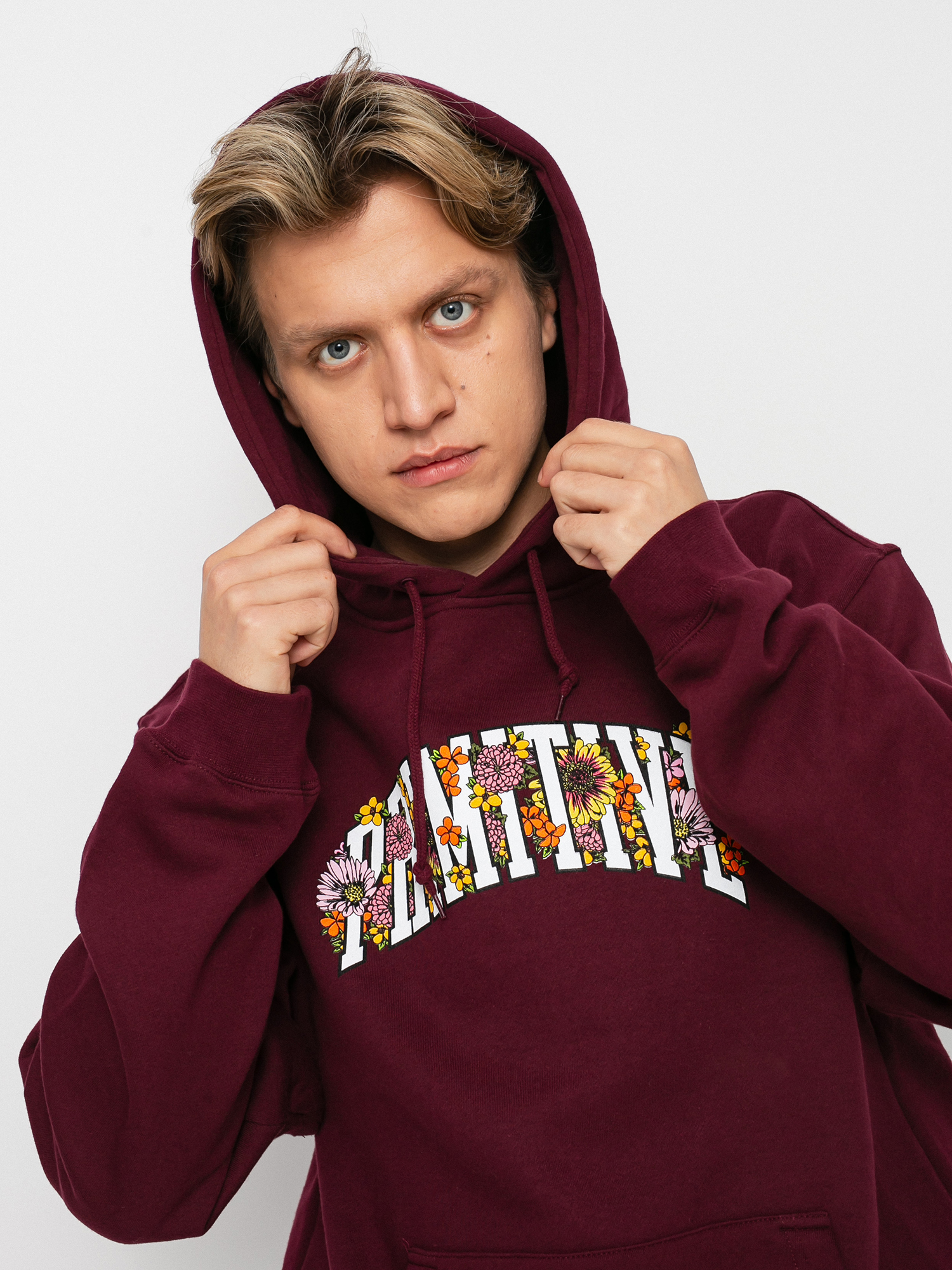Bluza z kapturem Primitive Tournament HD (burgundy)