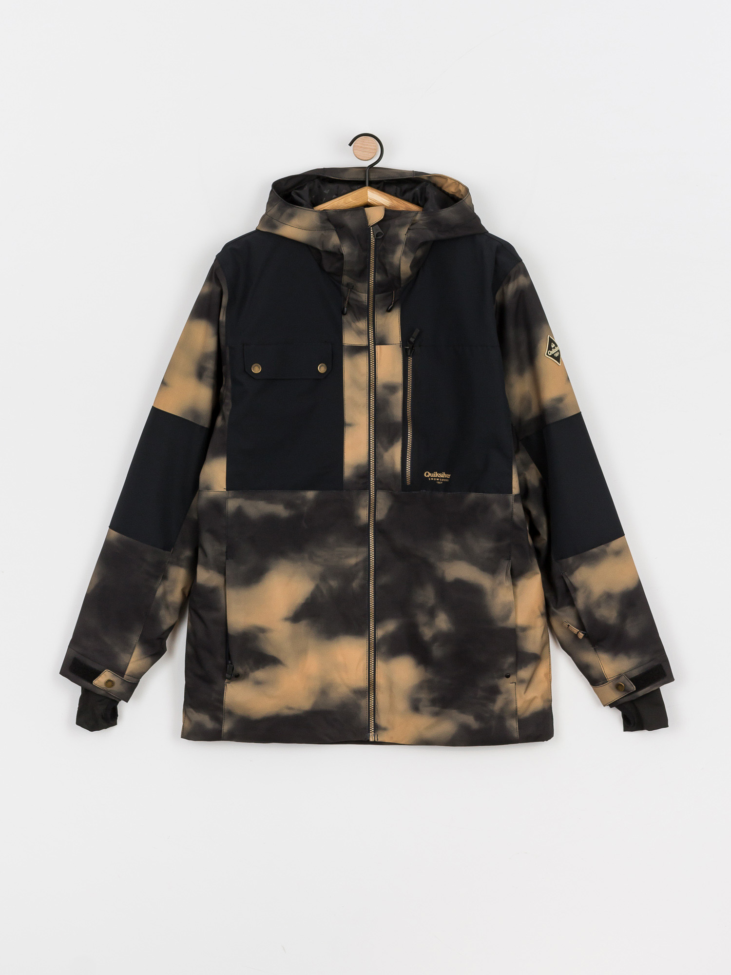 Męska Kurtka snowboardowa Quiksilver Tamarack (tannin particul)