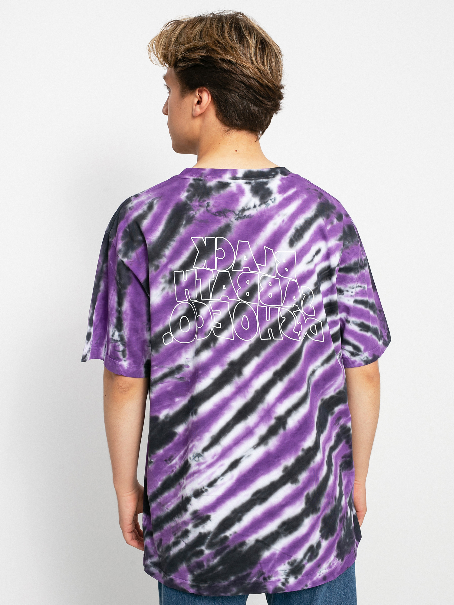 T-shirt DC X Black Sabbath Tie Dye (black/ purple tie dye)