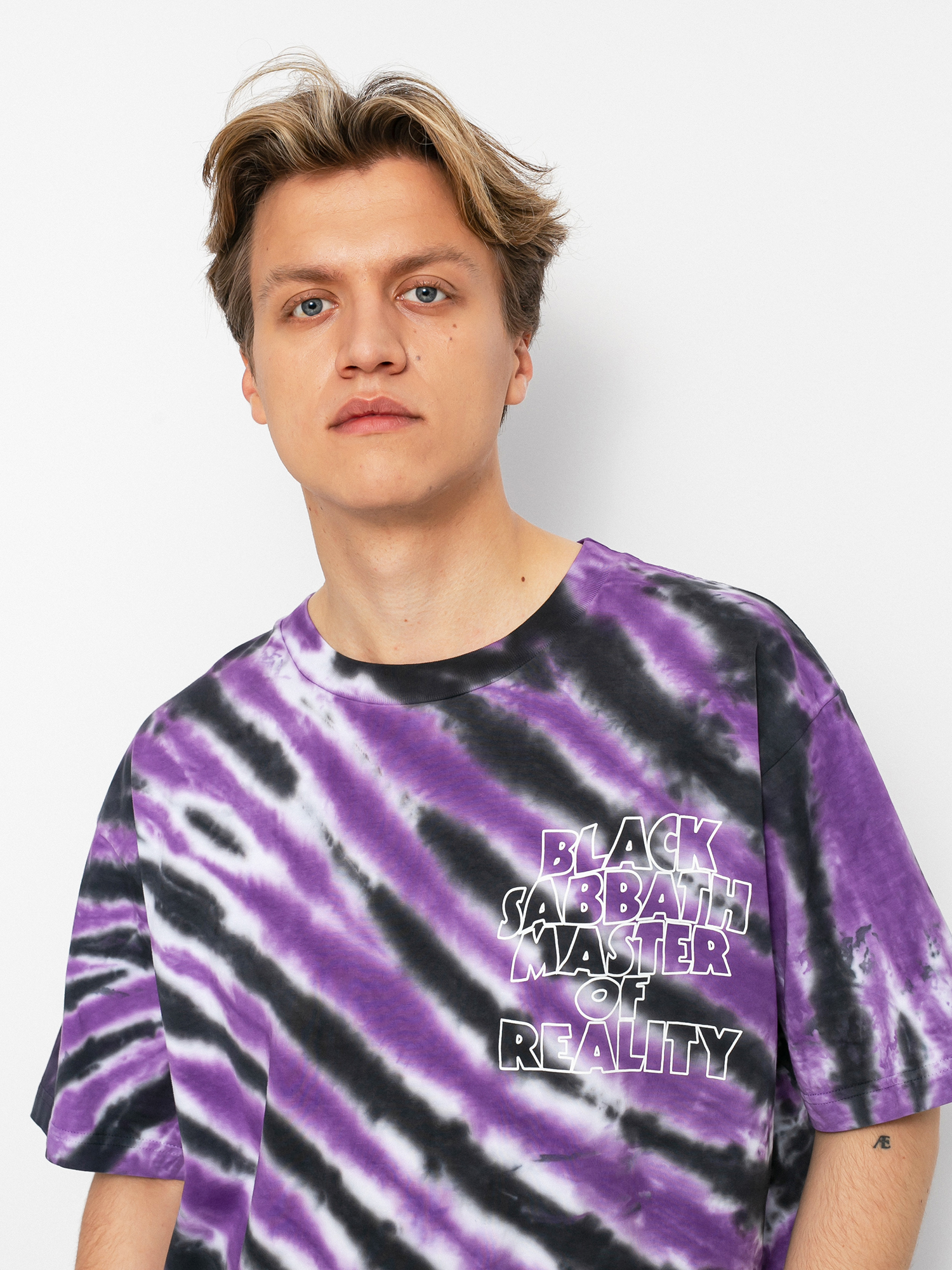 T-shirt DC X Black Sabbath Tie Dye (black/ purple tie dye)
