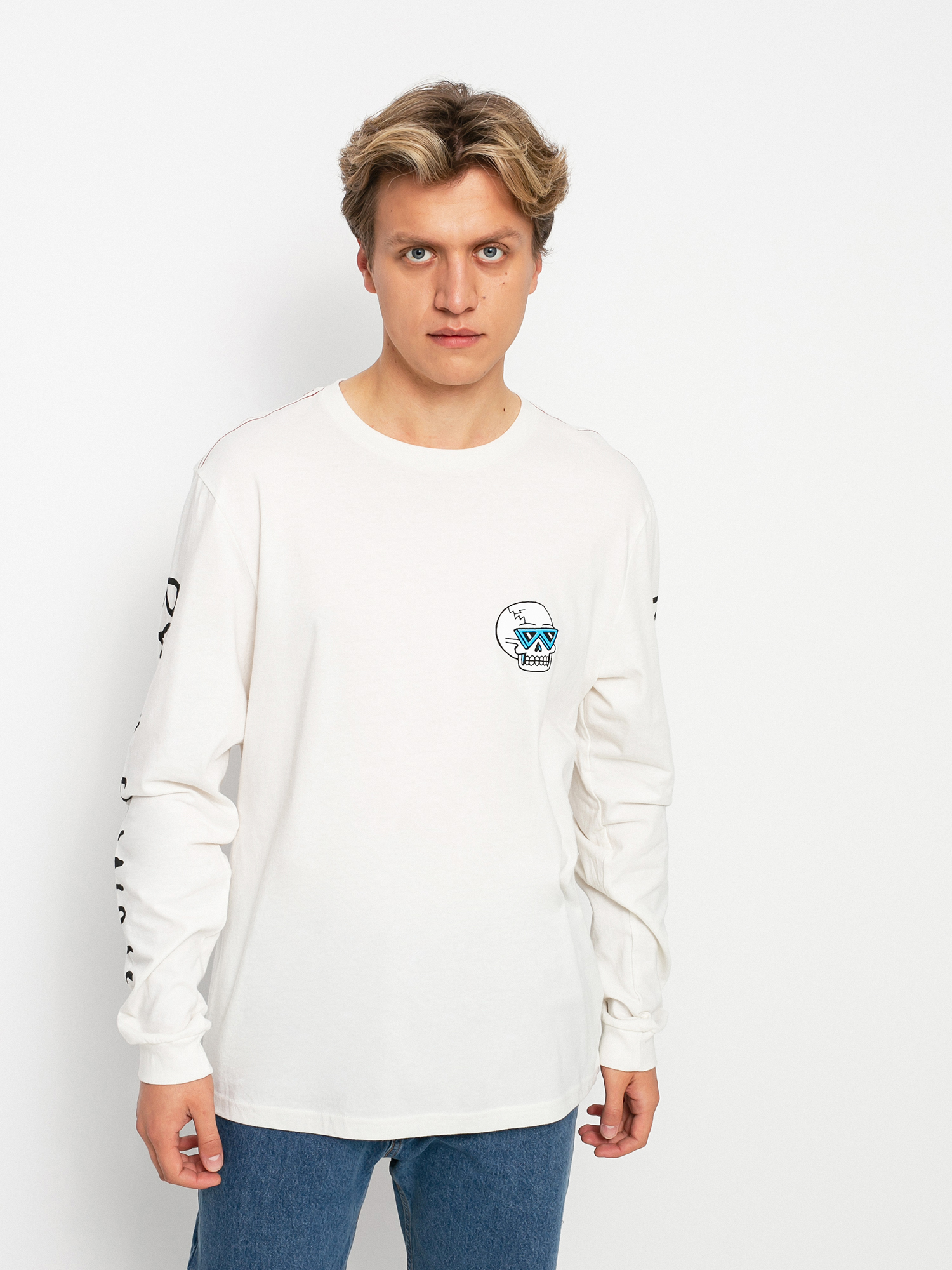 Longsleeve RVCA Skull Bowl (pirate black)