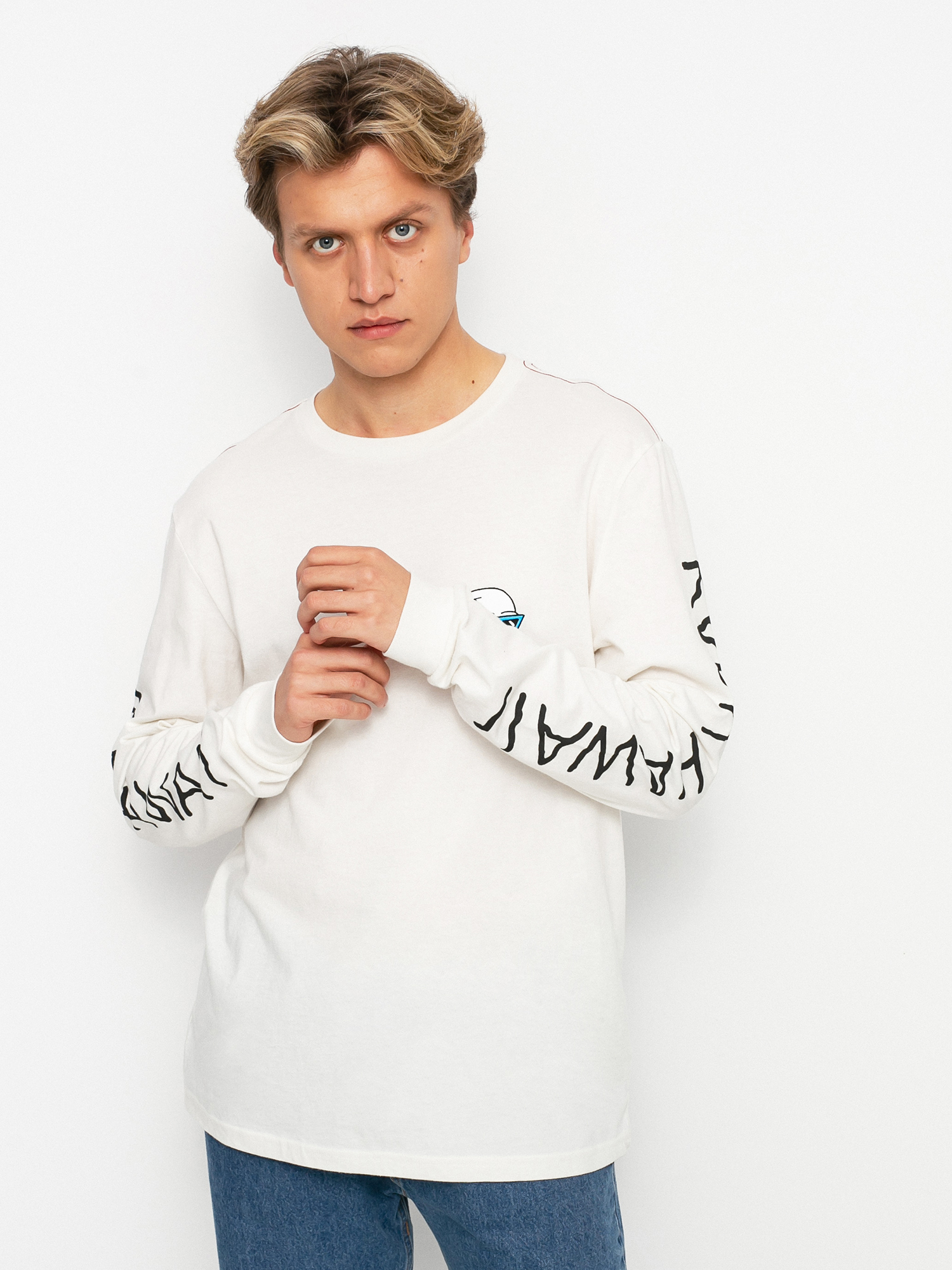 Longsleeve RVCA Skull Bowl (pirate black)