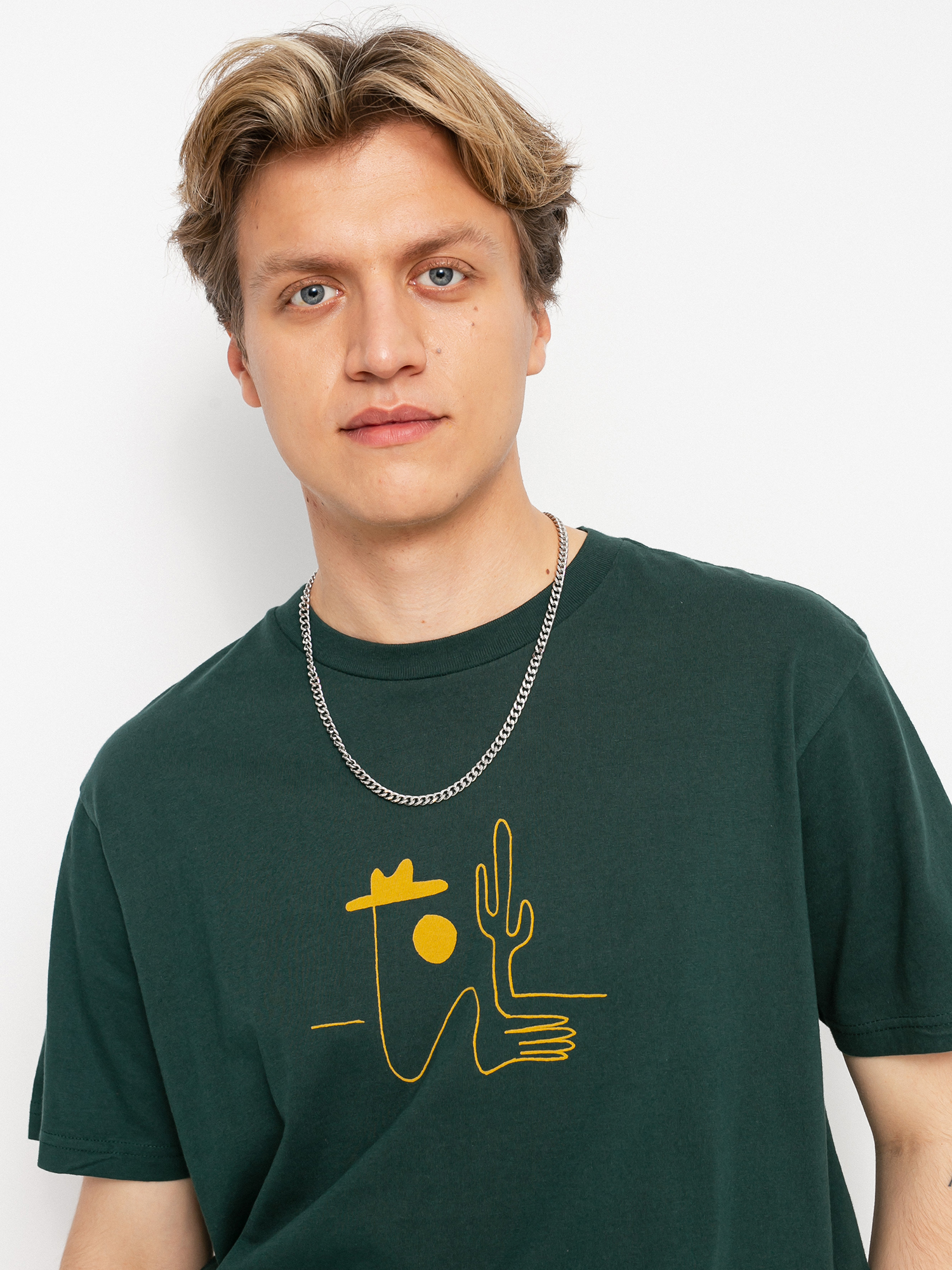 T-shirt Billabong X Wrangler Sleepwalker (bottle green)