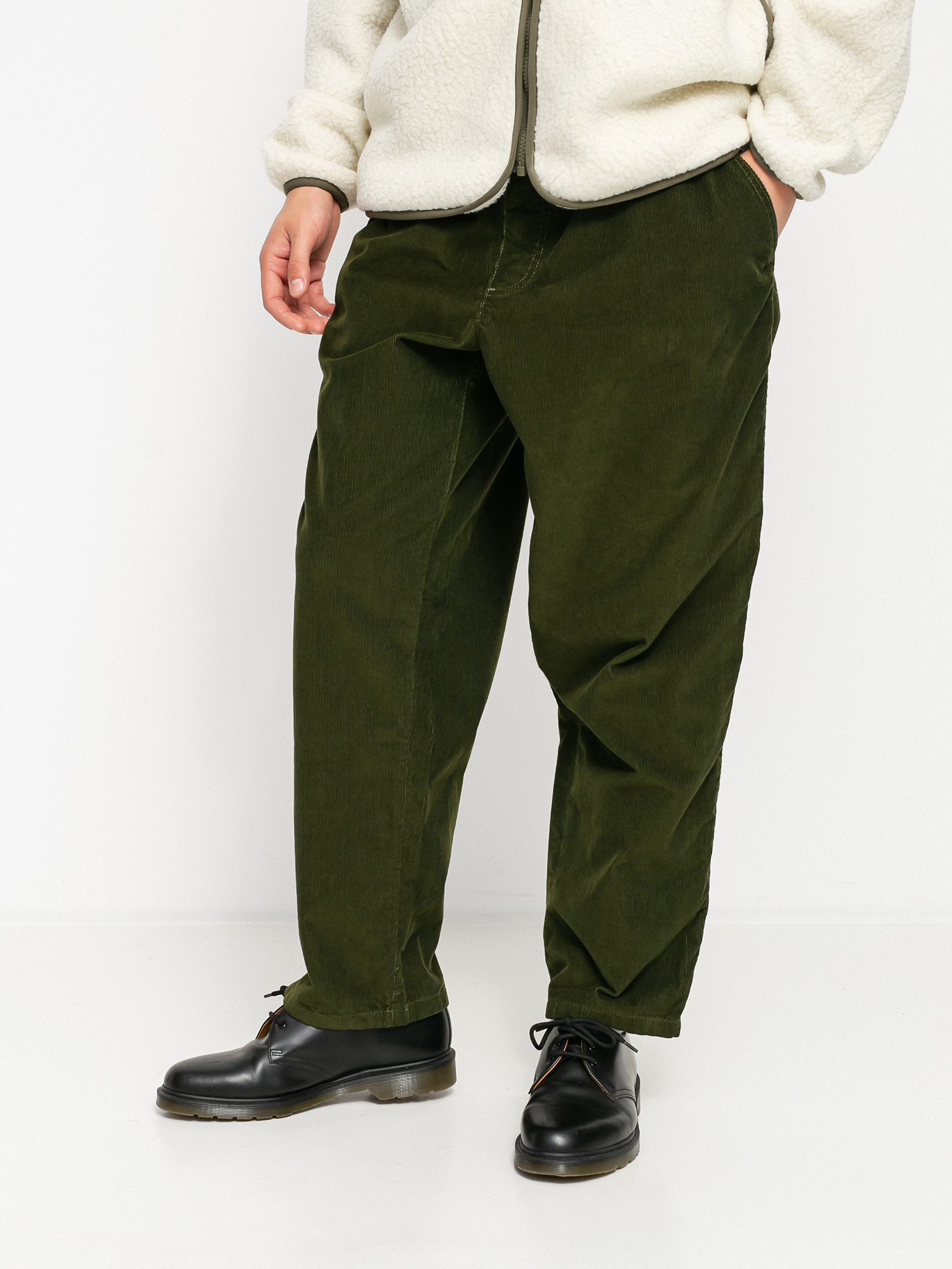 Spodnie Polar Skate Cord Surf (dark olive)