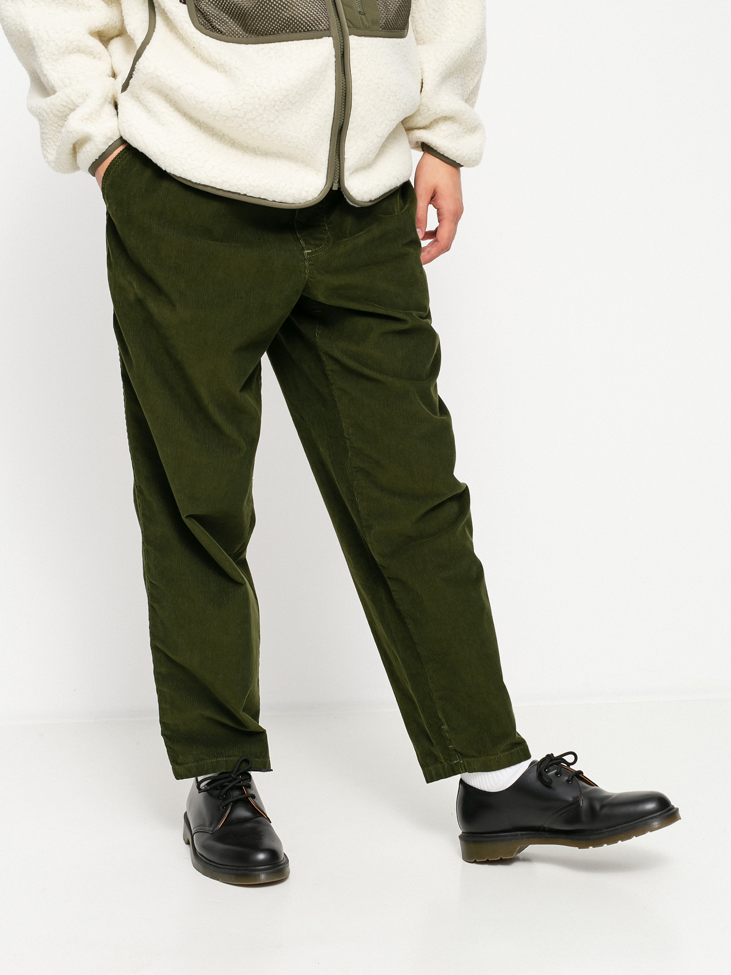 Spodnie Polar Skate Cord Surf (dark olive)