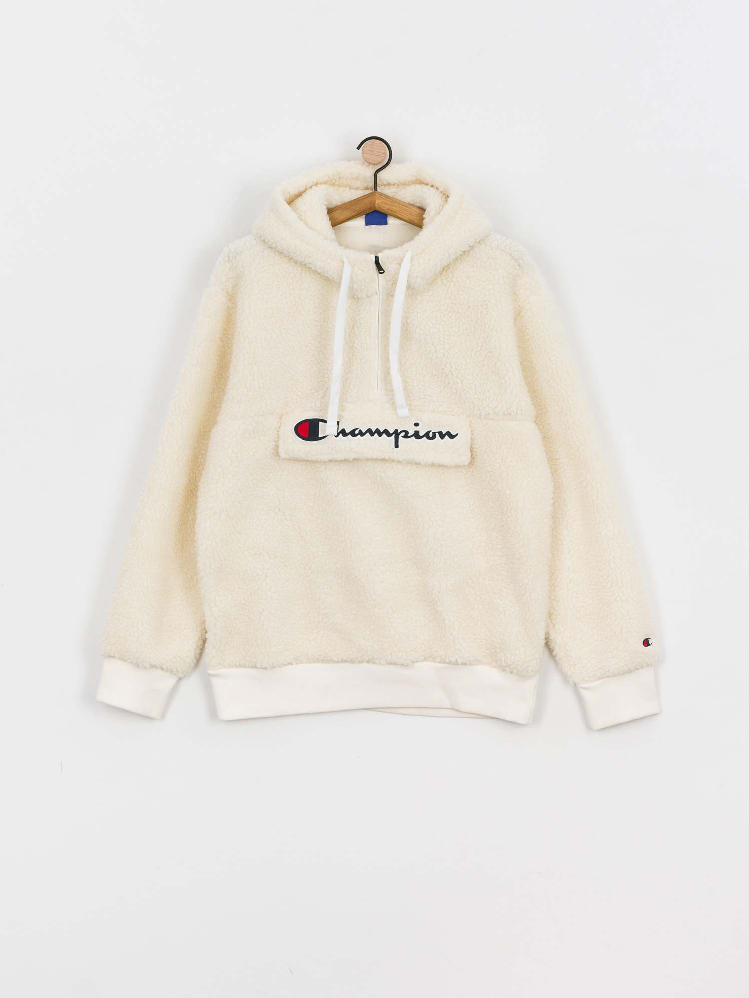 Bluza z kapturem Champion Hooded Half Zip Top 214978 (wsw)