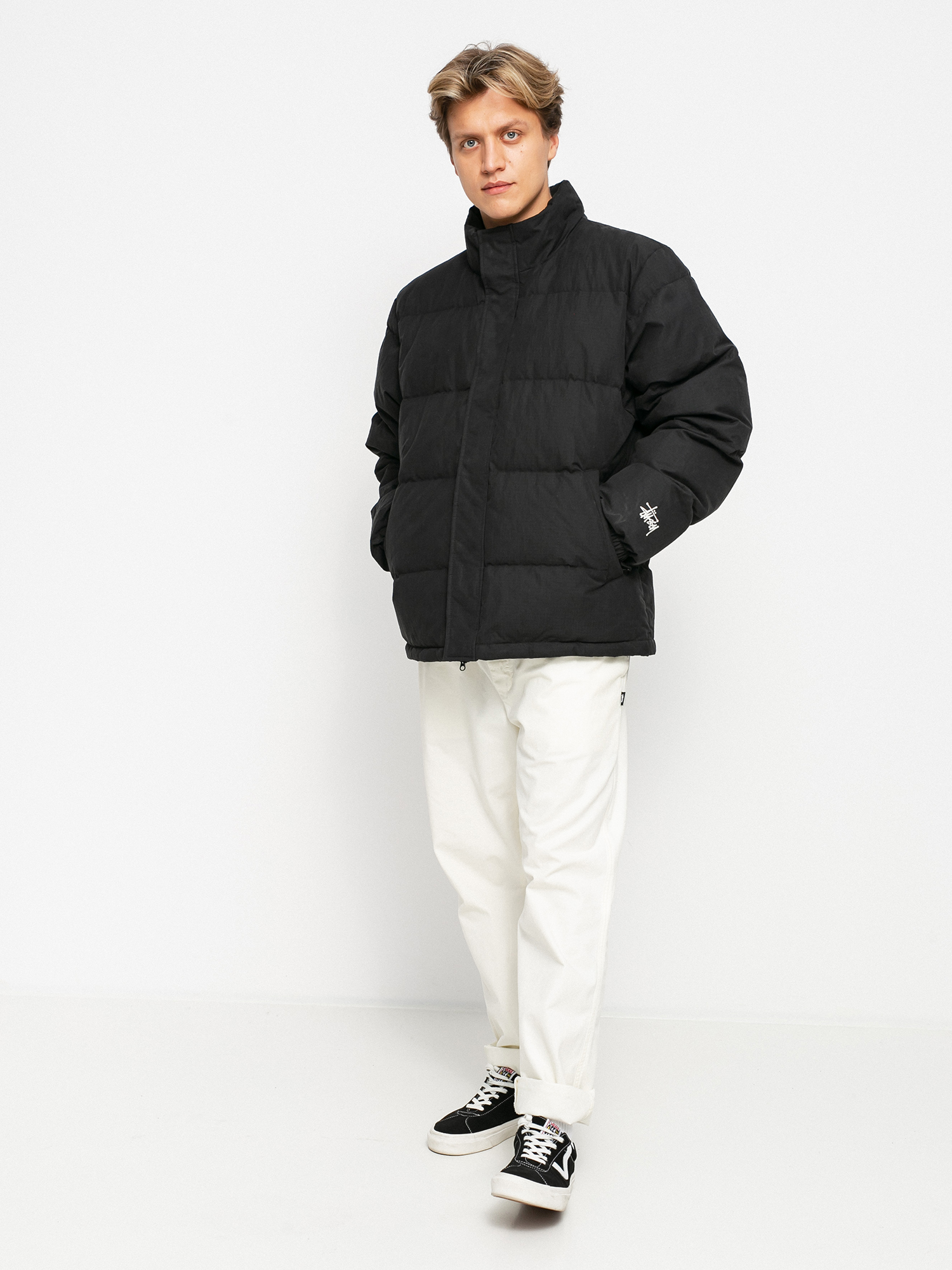 Kurtka Stussy Solid Puffer (black)