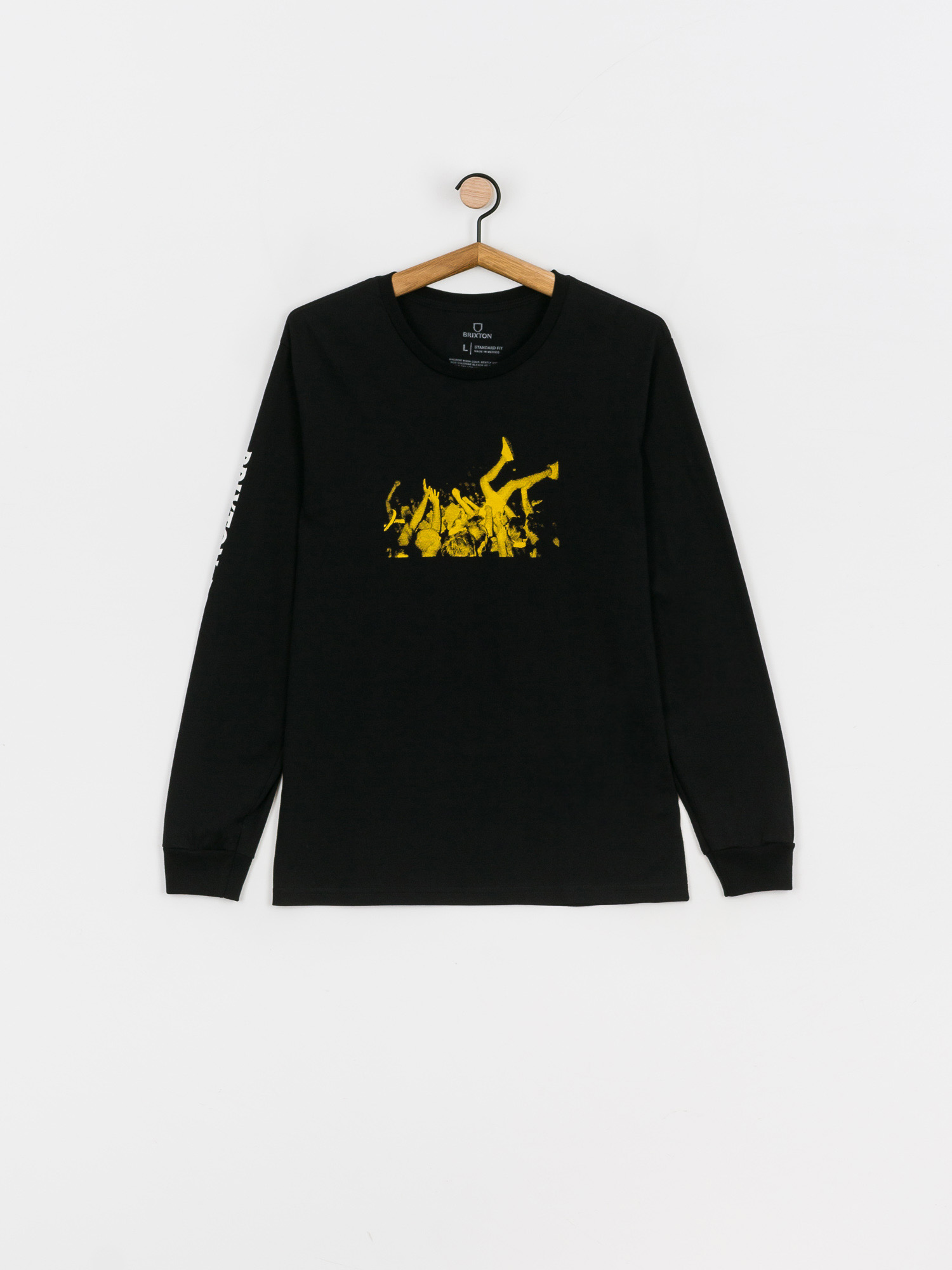 Longsleeve Brixton Clutter (black)