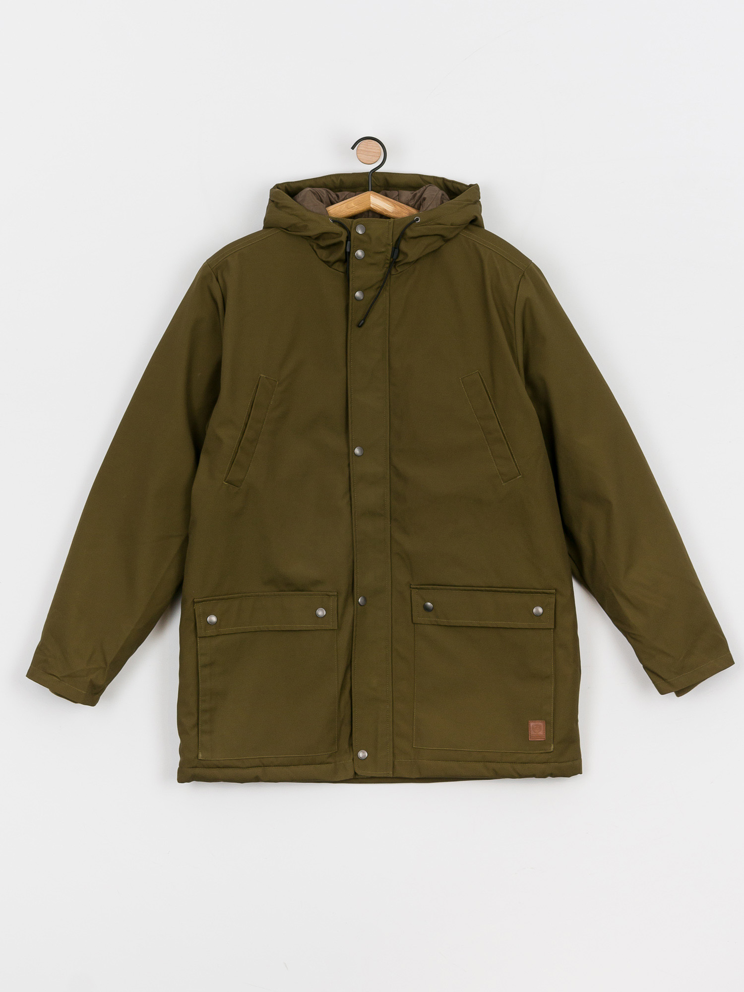 Kurtka Brixton Storm Parka (military olive)