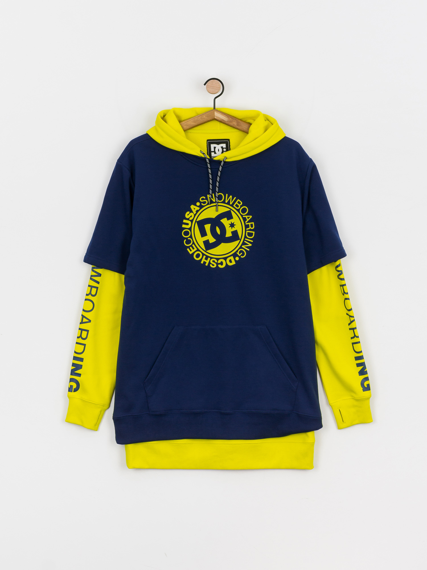 Męska Bluza aktywna DC Dryden (blue print)