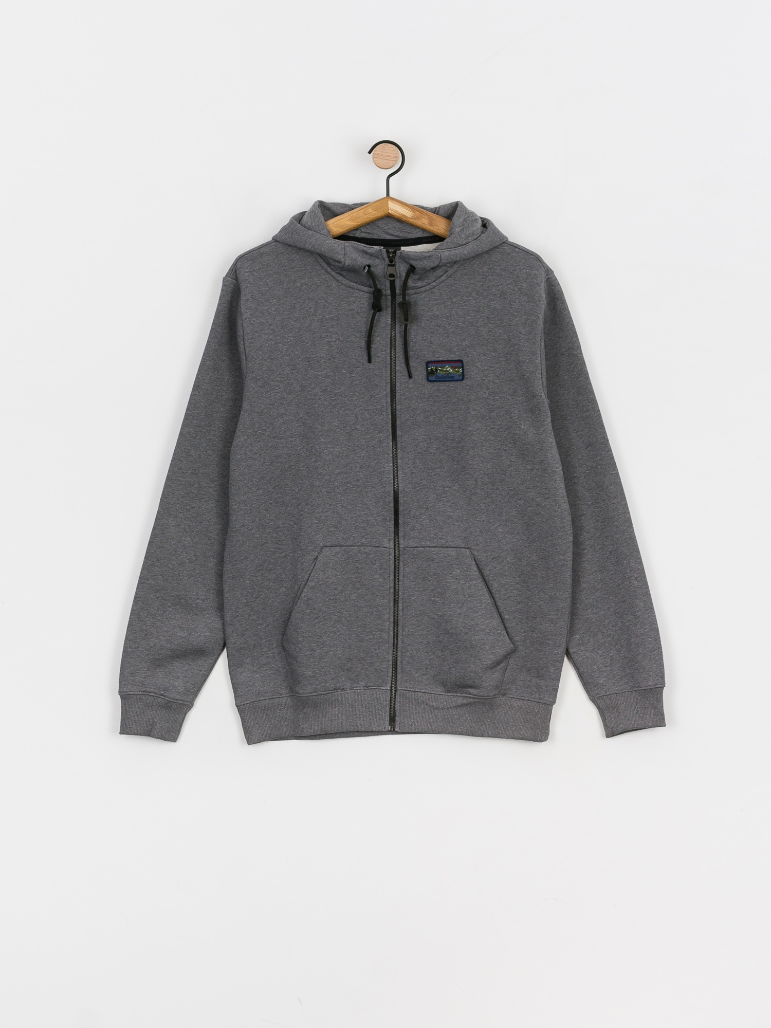 Męska Bluza aktywna Quiksilver Big Logo Snow ZHD (heather grey)