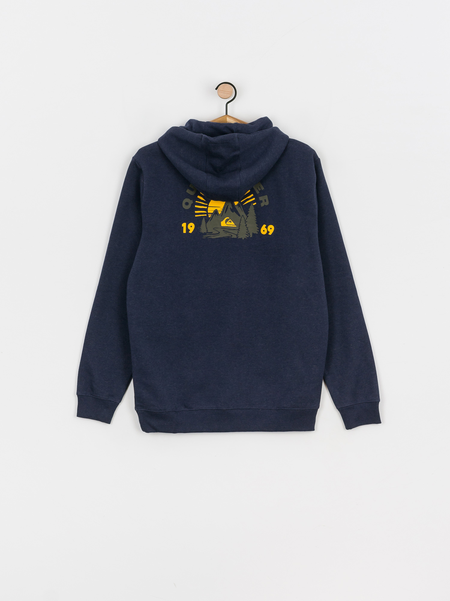 Męska Bluza aktywna Quiksilver Big Logo Snow ZHD (insignia blue)