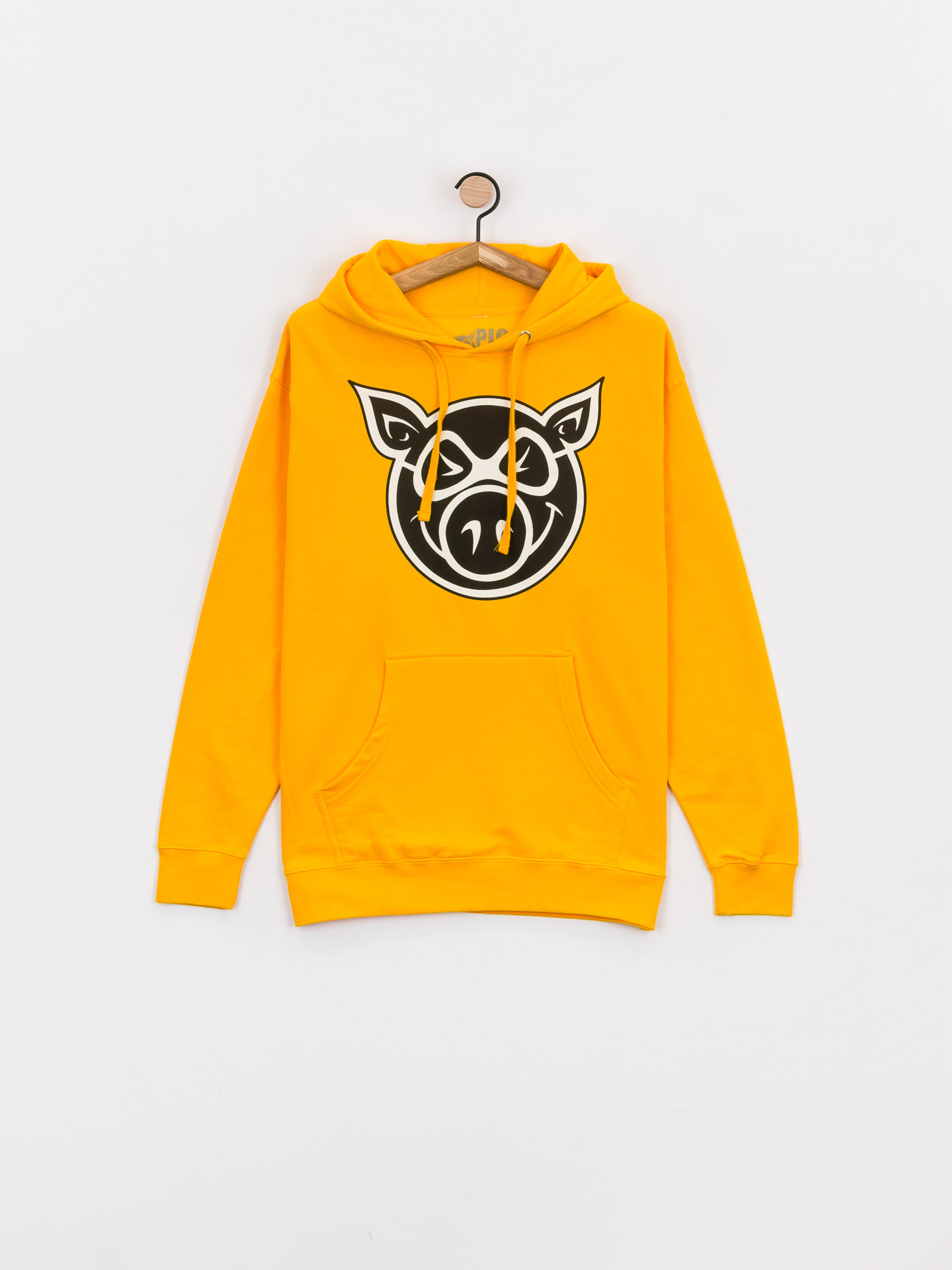 Bluza z kapturem Pig Head HD (gold)