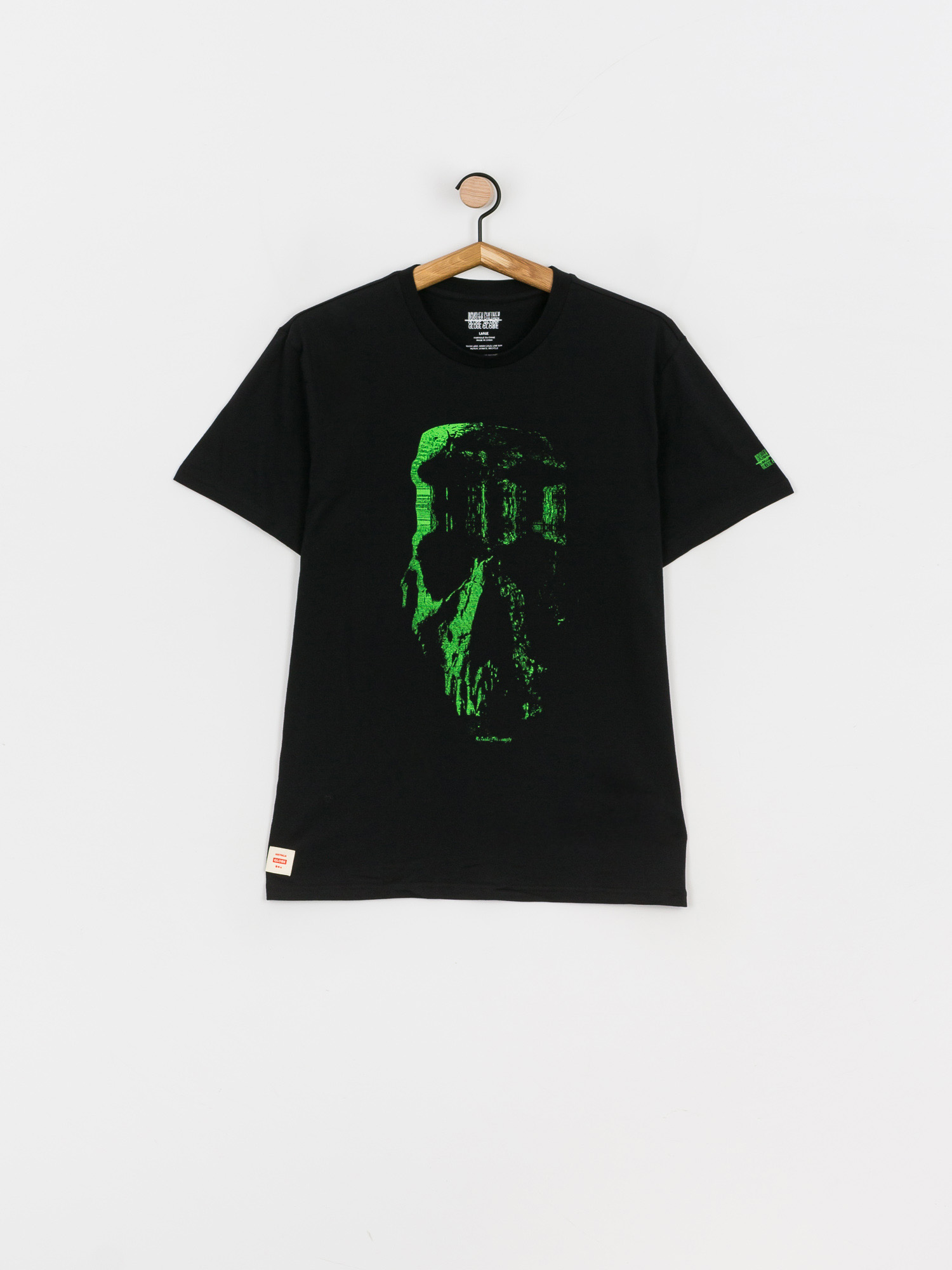 T-shirt Globe Refuse Skull (black)