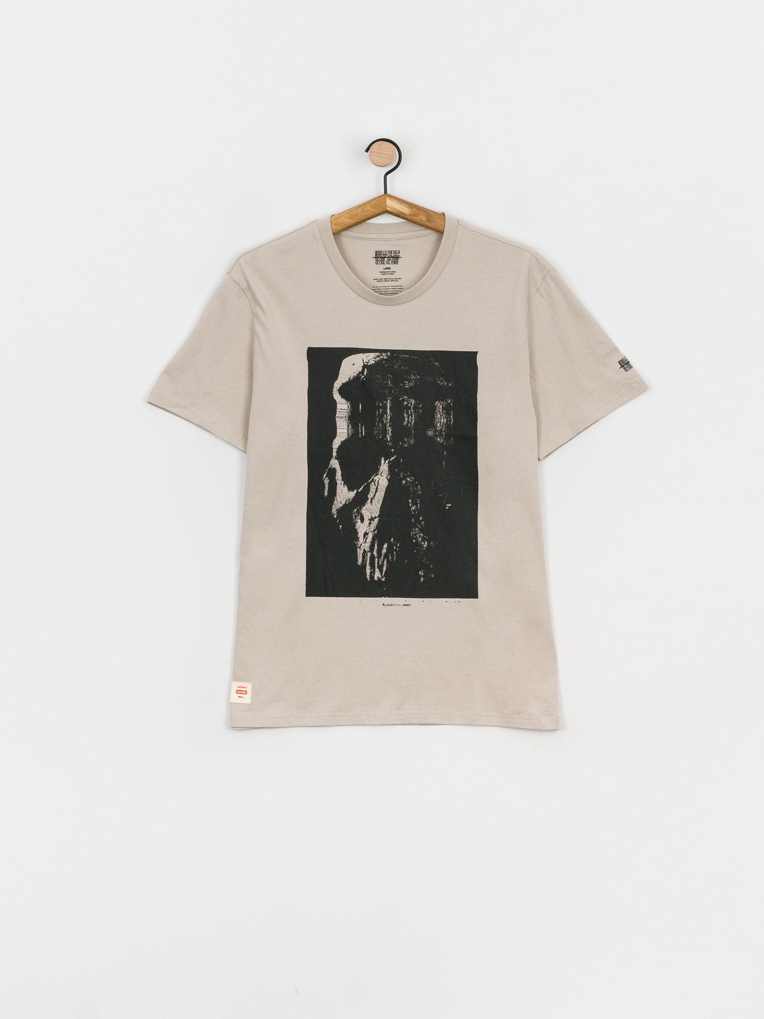 T-shirt Globe Refuse Skull (mushroom)