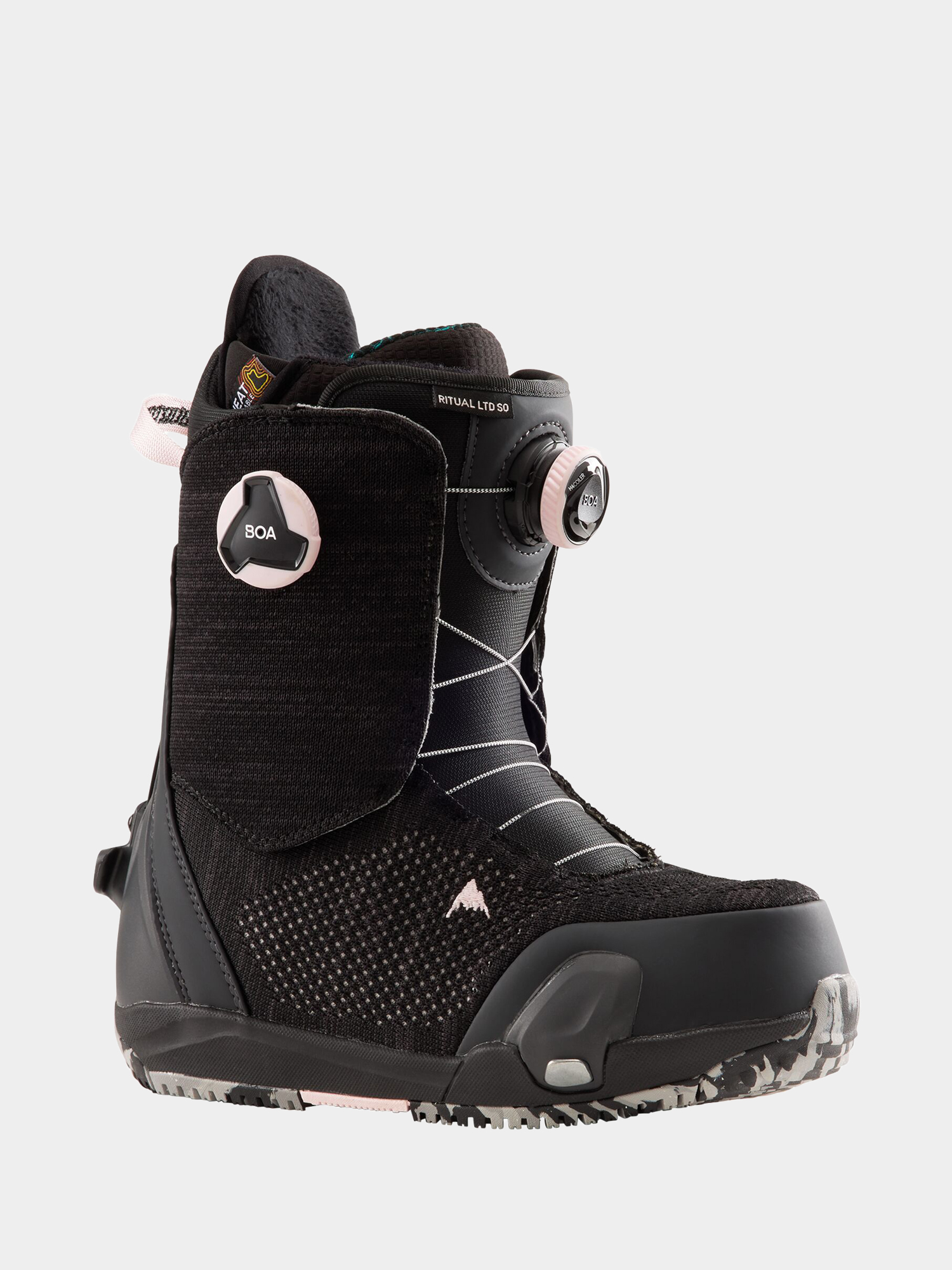 Damskie Buty snowboardowe Burton Ritual LTD Step On (dark gray/pink)