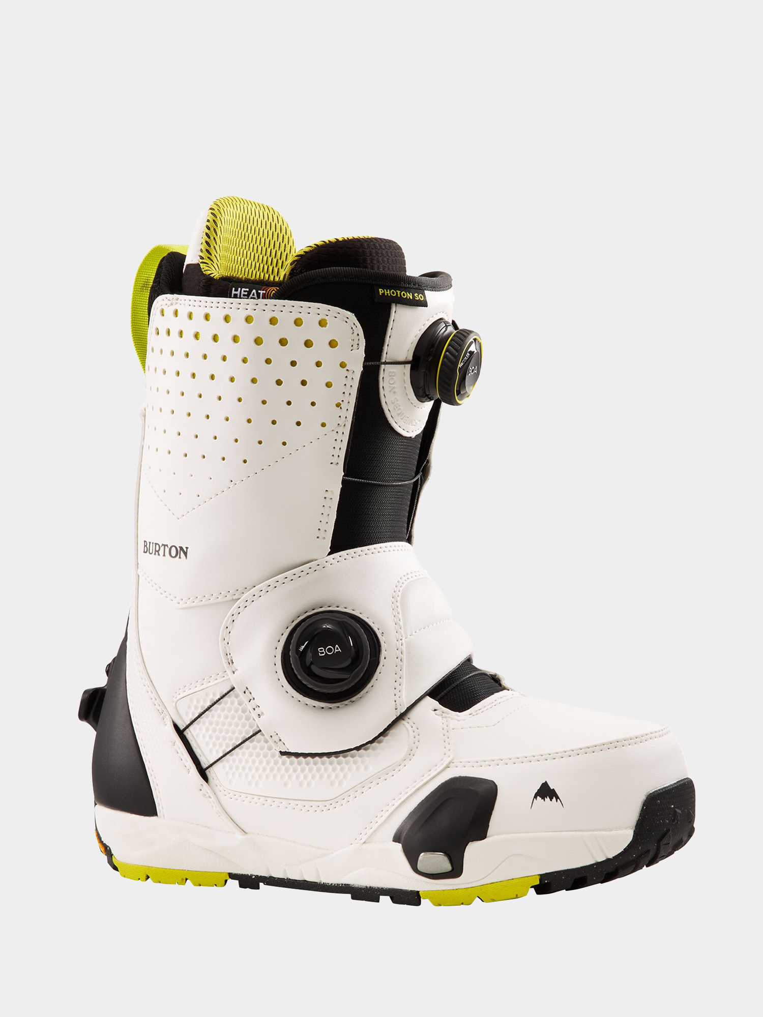 Męskie Buty snowboardowe Burton Photon Step On (stout white/yellow)