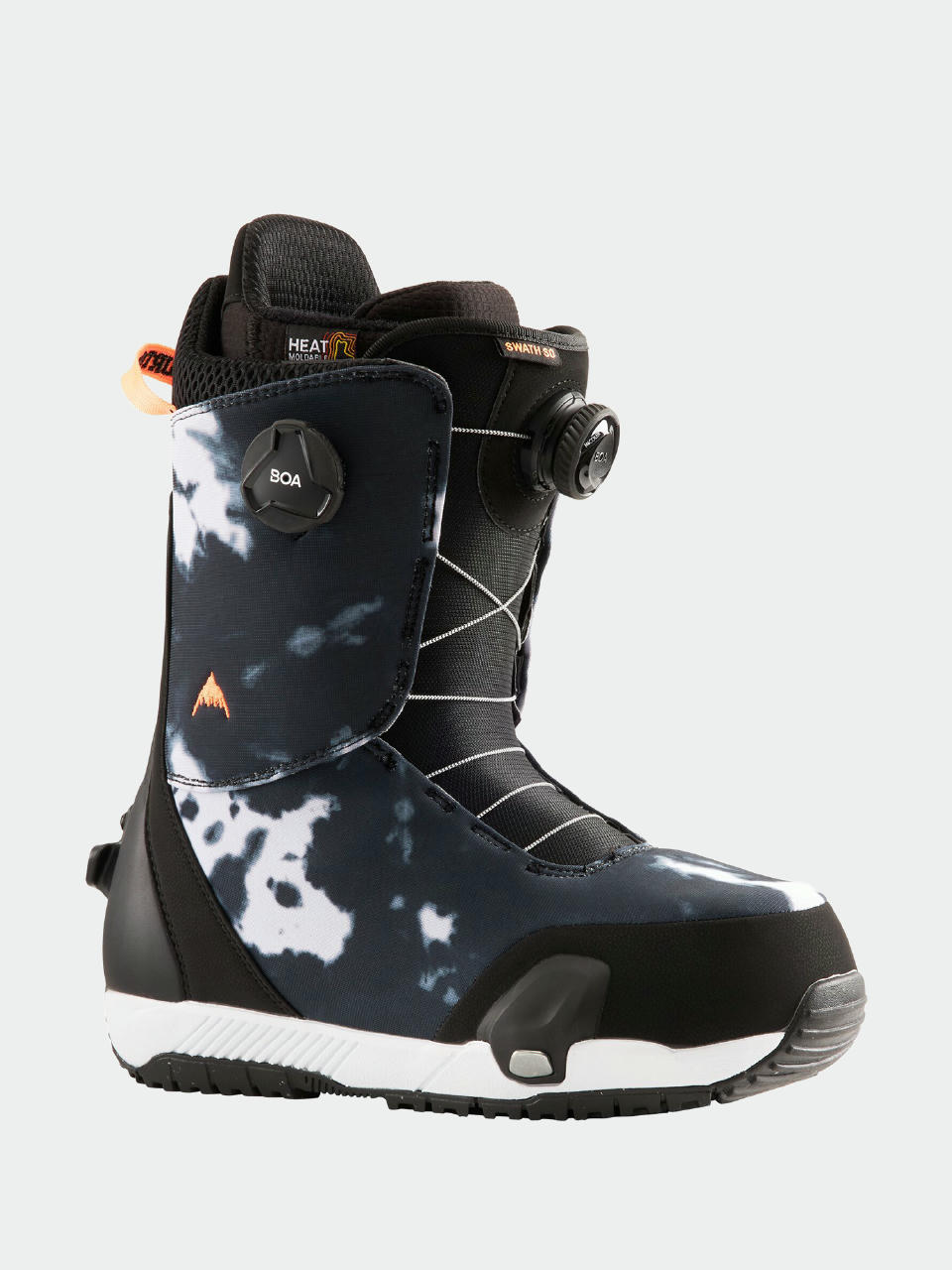 Męskie Buty snowboardowe Burton Swath Step On (black/print)