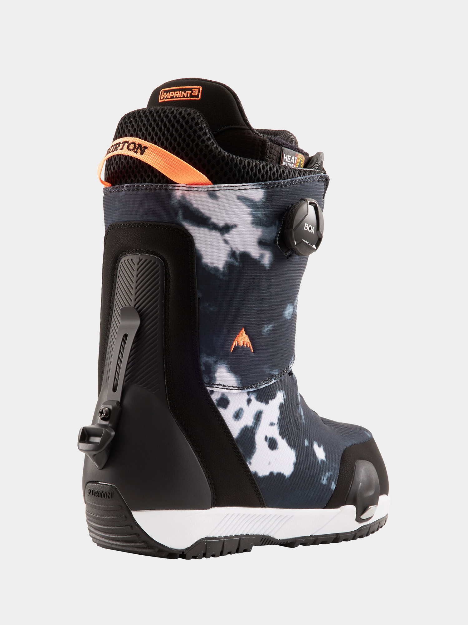 Męskie Buty snowboardowe Burton Swath Step On (black/print)